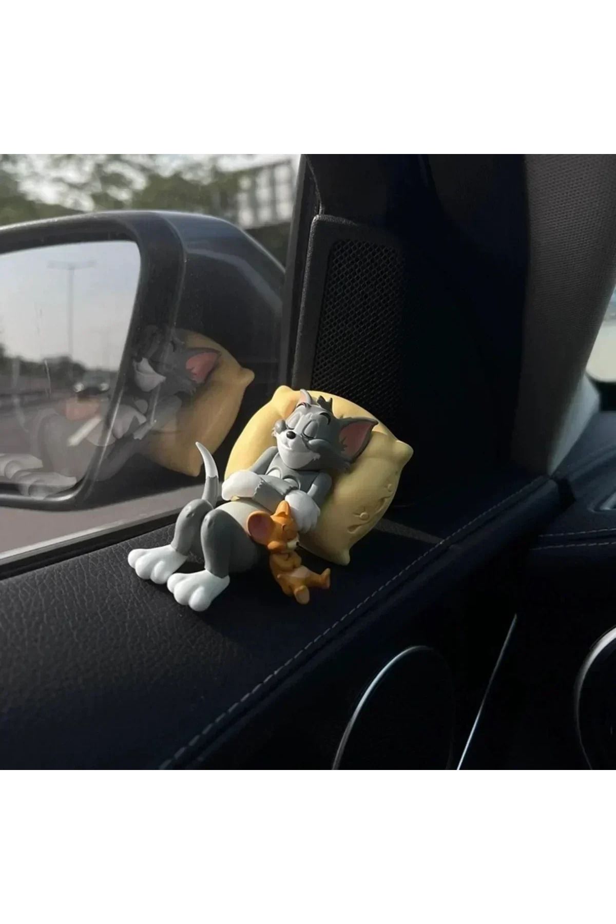 Choice-Cartoon Decoration Tom Cat Jerry Mouse Cat Ornament Cute Desk Decorations Adorable Figurines Toy ... 4
