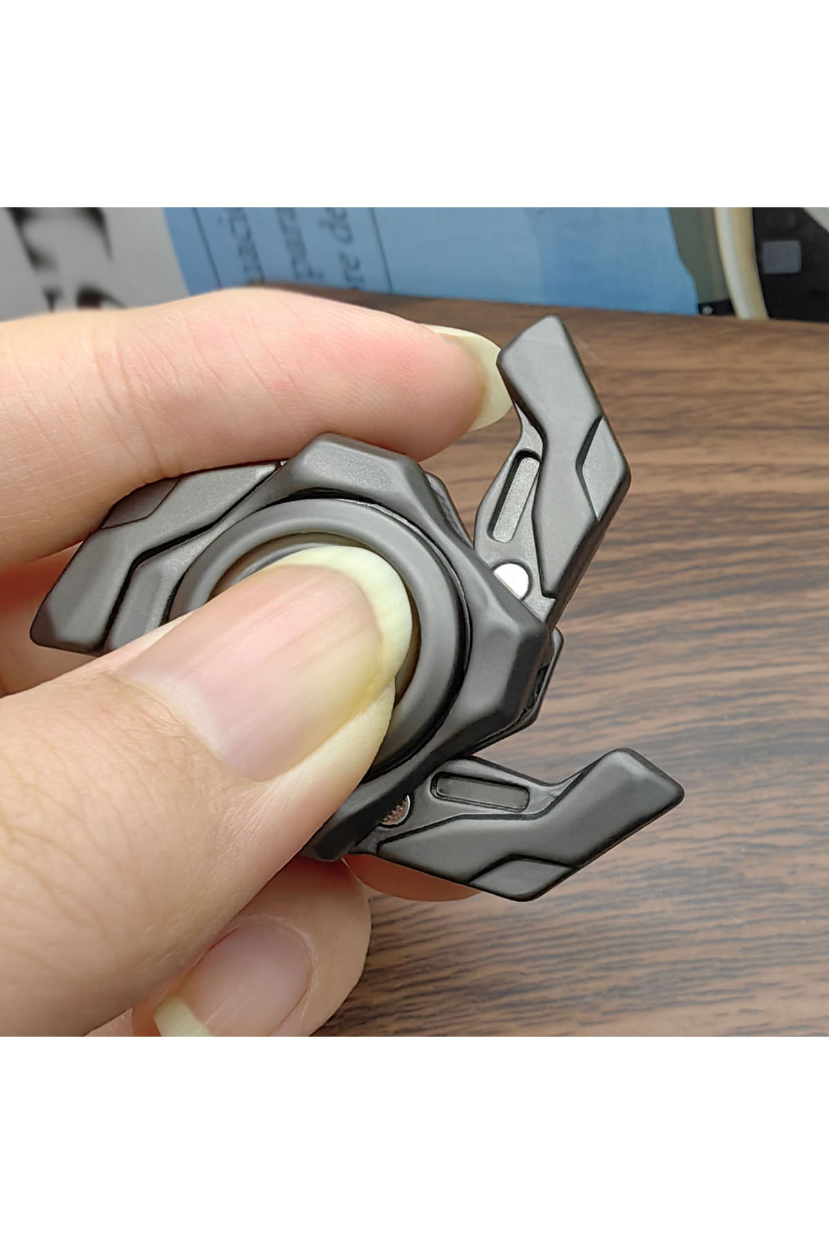 Choice-EDC Fidget Sliders MINI Open Armor Spinning Top Fidget Toys Stress Relief For Adults Magnetic Met... 5
