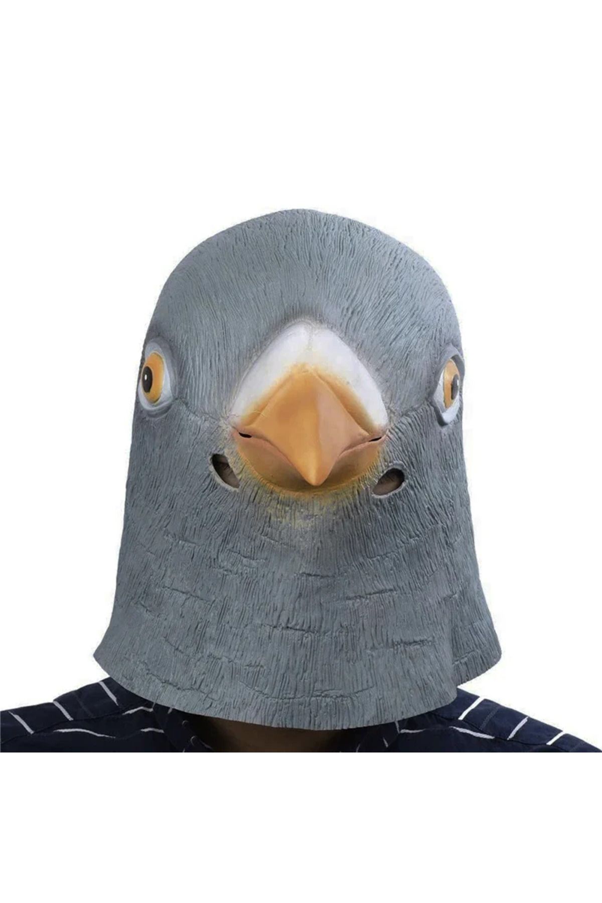 Choice-Funny Latex Pigeon Mask Giant Bird Head Halloween Cosplay Costume Theater Props Full Face Masks f... 4