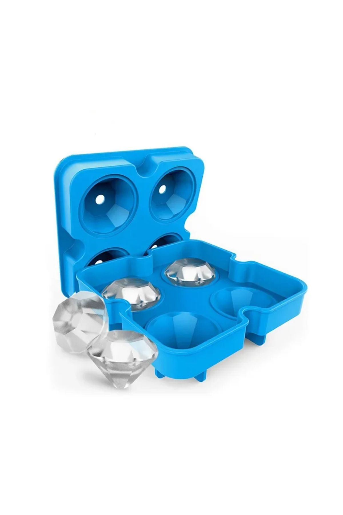 Choice-Create Unique Diamond-Shaped Ice Cubes at Home with this DIY Ice Cube Tray Mold 5
