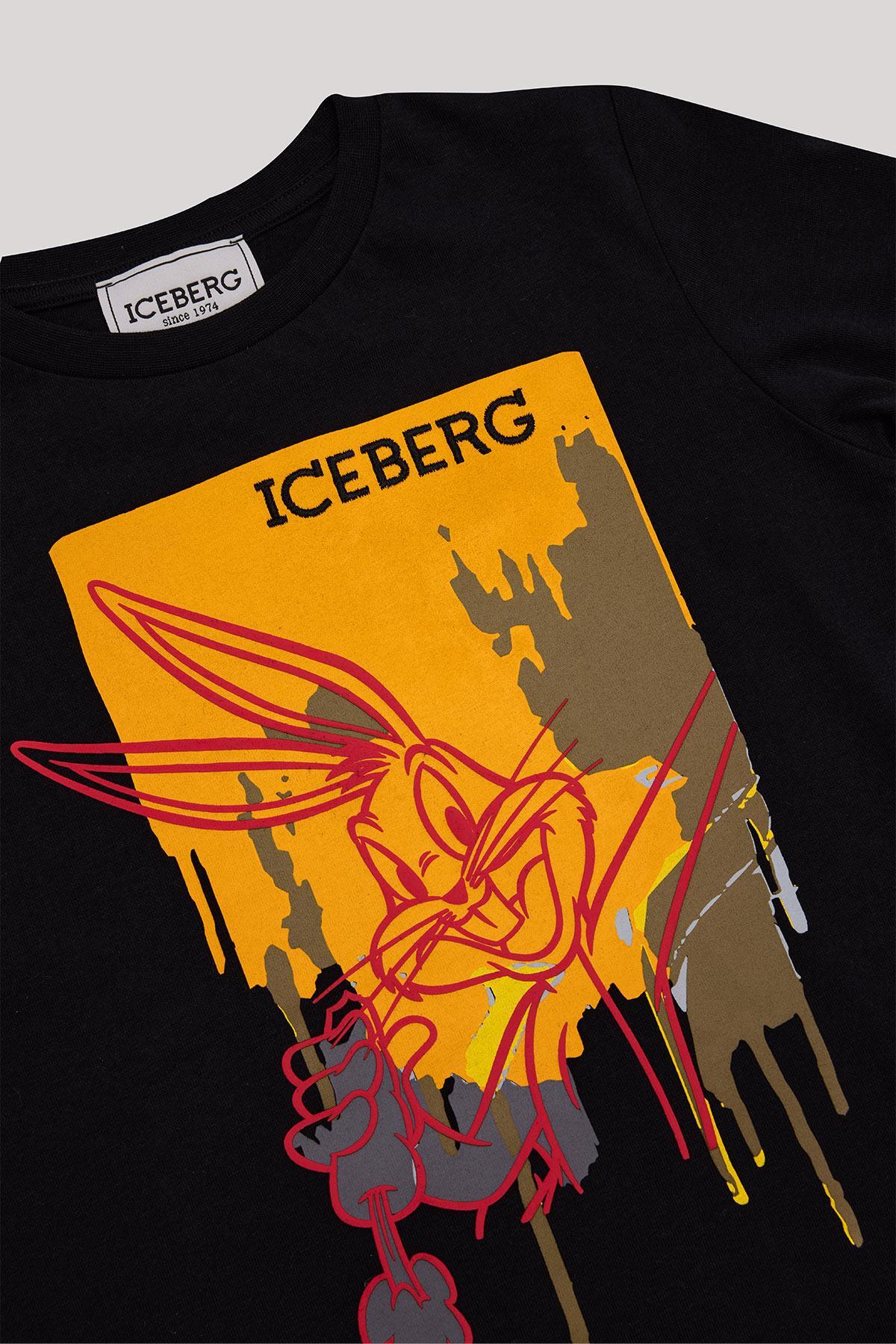 تی شرت پسرانه طرح دار آستین بلند | آیس برگ Iceberg 24FWITS5311 - تصویر 7