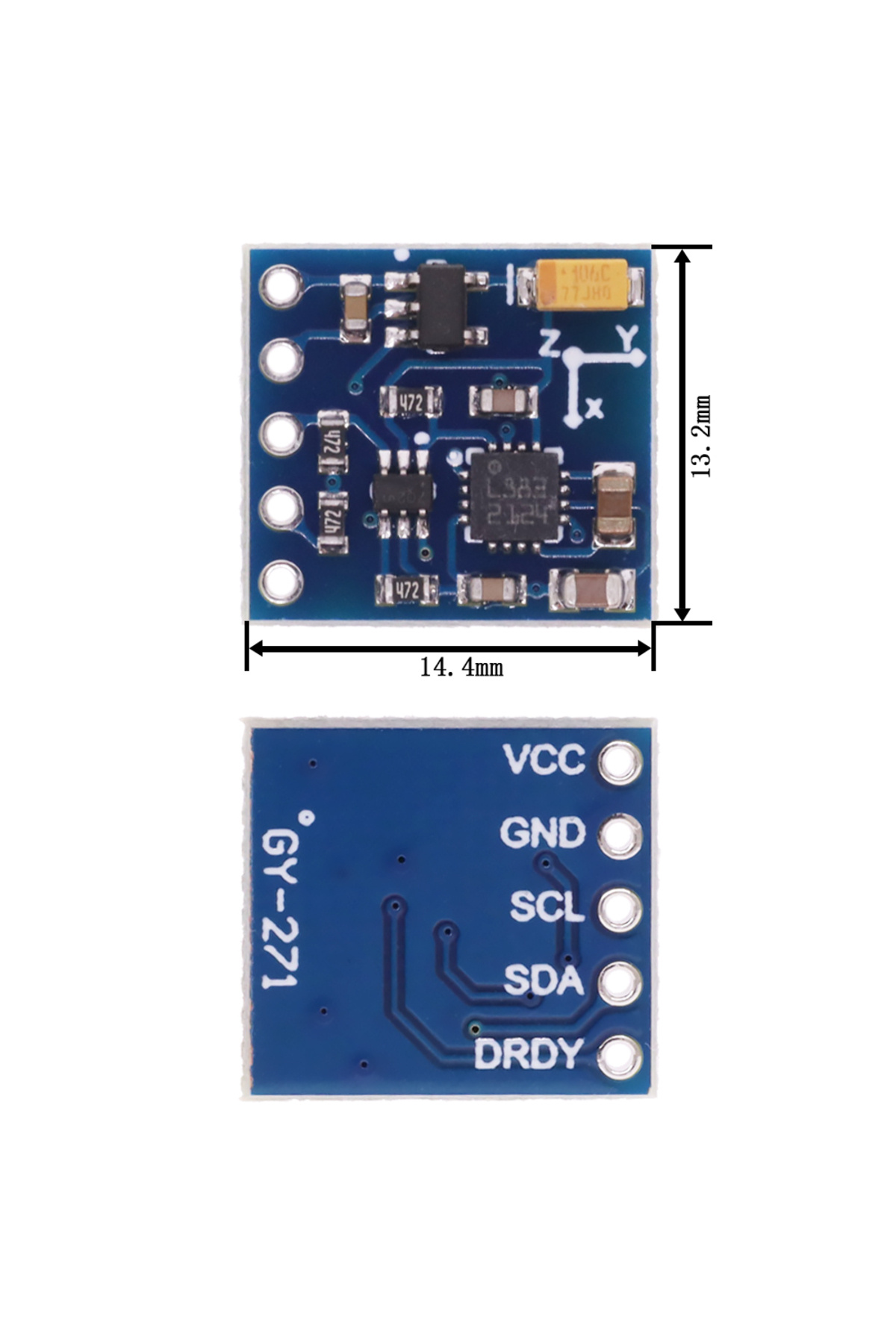 Choice-HMC5883 L883 GY-271 3V-5V Triple Tri-axis 3 Axis Compass Magnetometer Sensor Module Board HMC5883... 6
