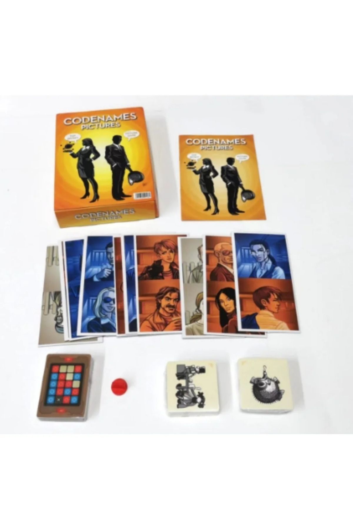 Choice-The Ultimate Party Game: CODENAMES DUET and PICTURES Card Games Combo 4