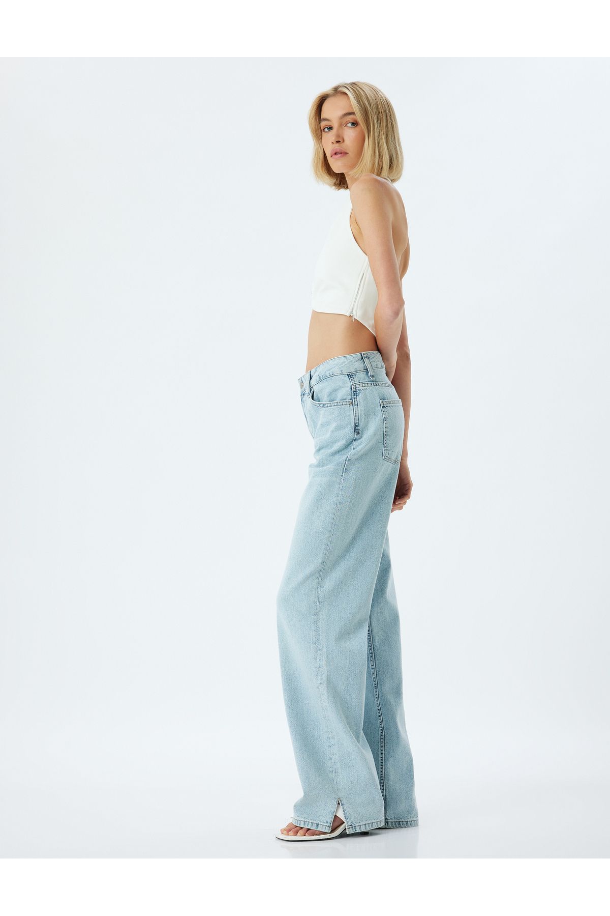 Koton-X Sibil Çetinkaya - Wide Leg Jeans 2