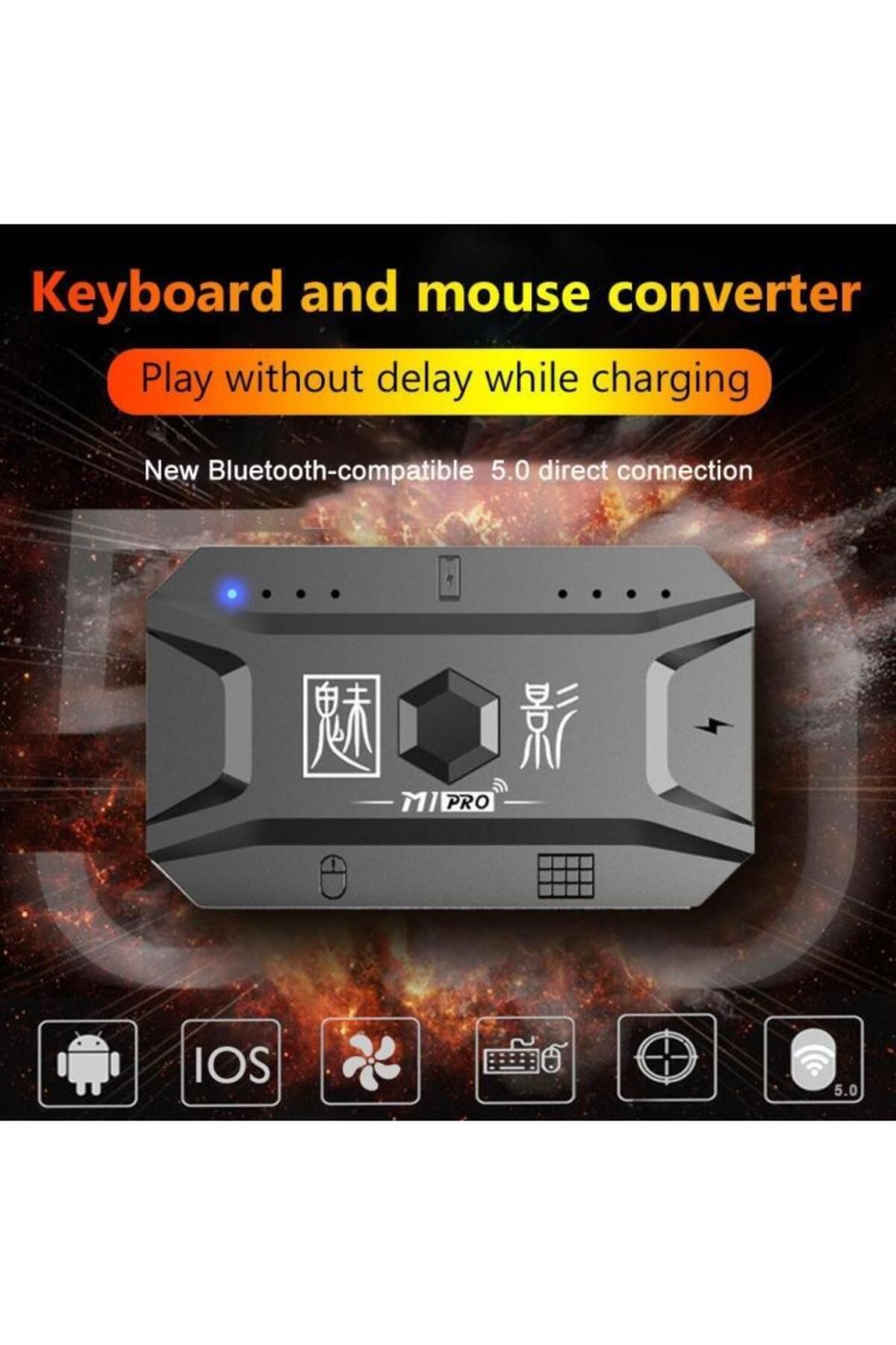 Shunmaii-M1 Pro Keyboard Mouse Converter Gamepad PUBG Mobile Controller Gaming Keyboard and Mouse Adapter ... 8