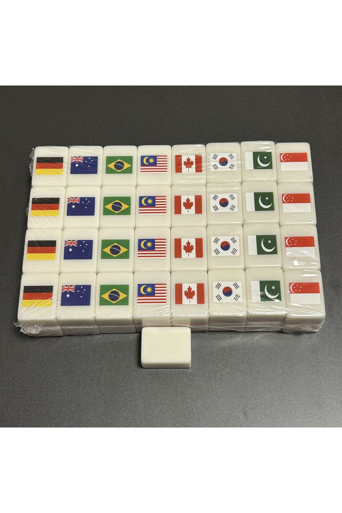 Choice-64+1 Seaside Escape Game Blocks Mahjong Leisure And Entertainment Mahjong Board Game 1/2 Players ... 2