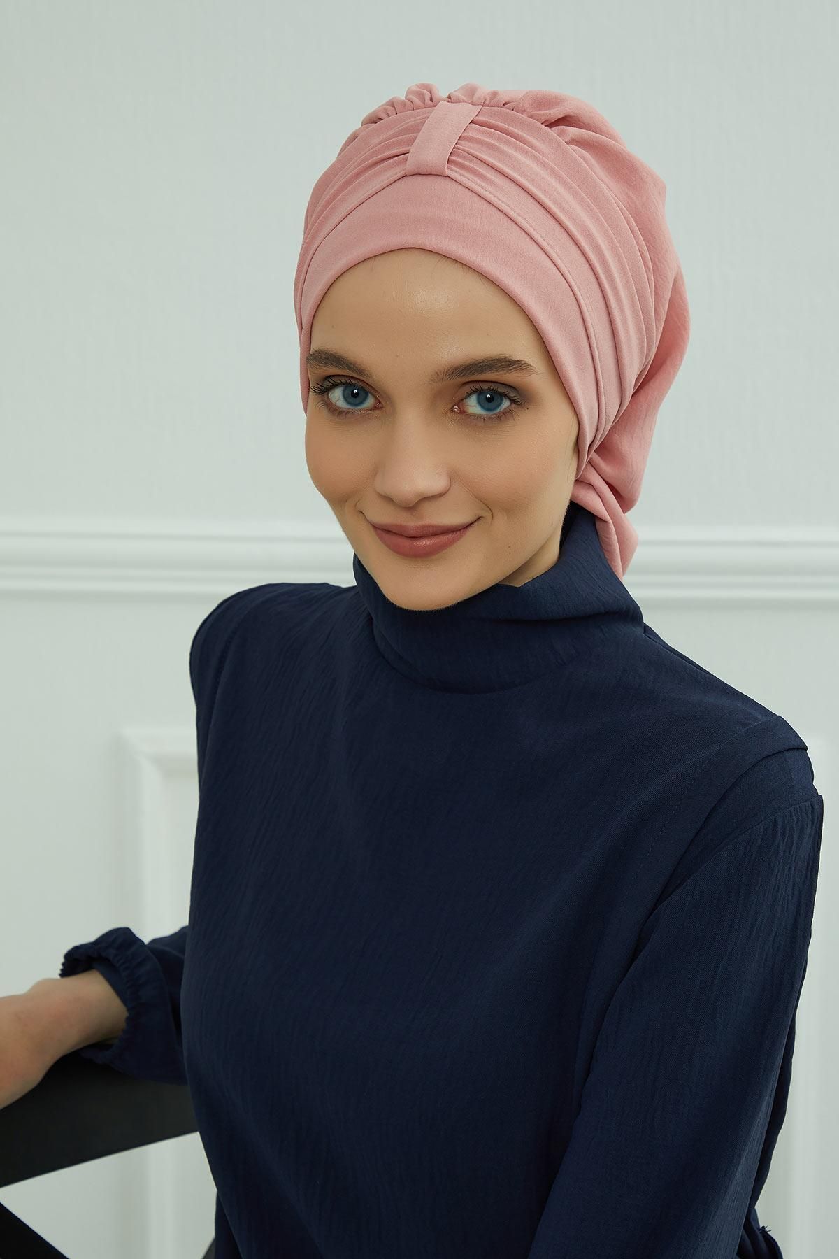 Aisha's Design-Pripravený turban s tkaninou Aerobin - Ht-90 1