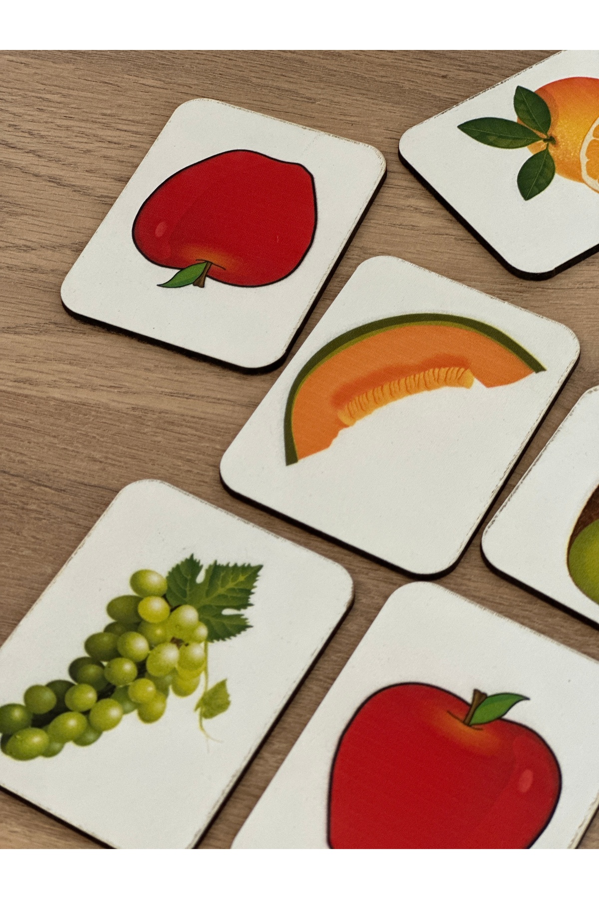 Bellacasa Meyve Sebze Eşleme Kartı, Puzzle Eğitici Oyuncak, Montessori Eğitim Oyuncak, Motor Zeka Oyun fotoğrafı 4 (önizleme)