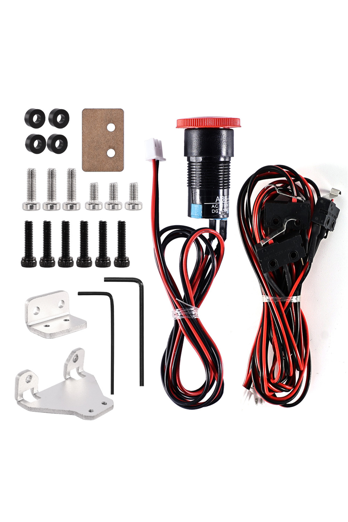 Choice-6pcs Limit Switches Yofuly 3018 Max Engraving Machine Limit Switch And Emergency Stop Switch For Cnc 6
