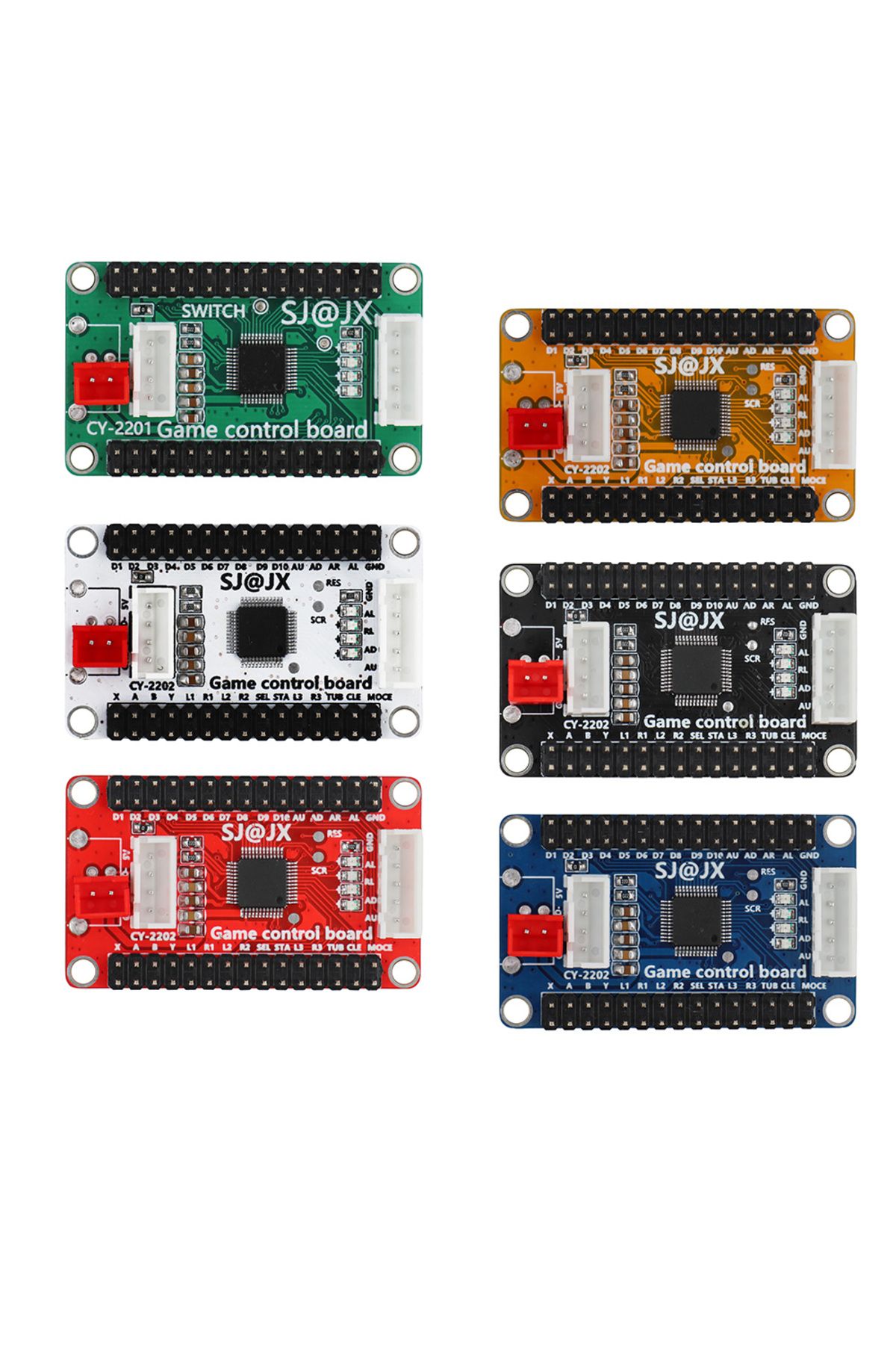 Choice-DIY Zero Delay Arcade USB Encoder Board, Support PC, PS3 Raspberry Pi, Android, Hitbox with SANWA... 4
