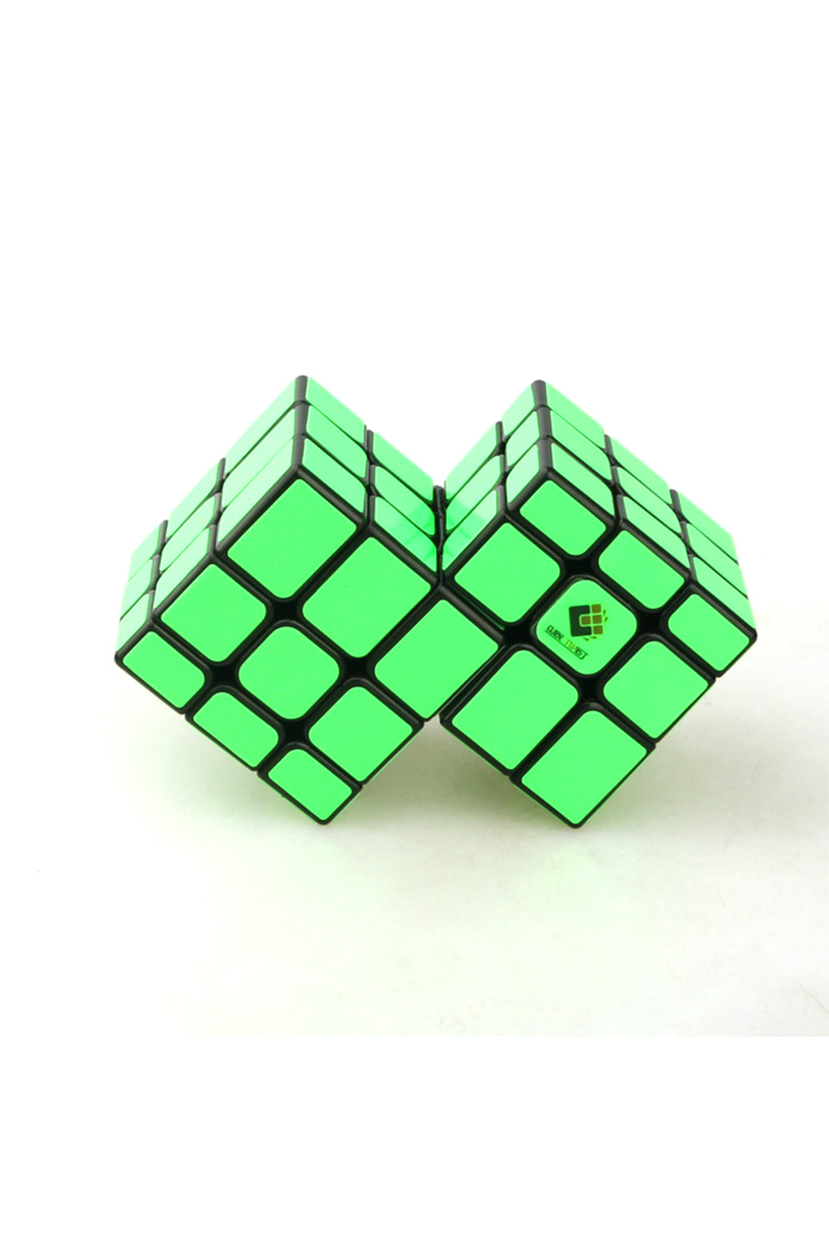 Choice-Cube Twist Double 3x3 Conjoined Magic Cube Speed Cube Puzzle Unequal Distance Mirror Magic Cube C... 7