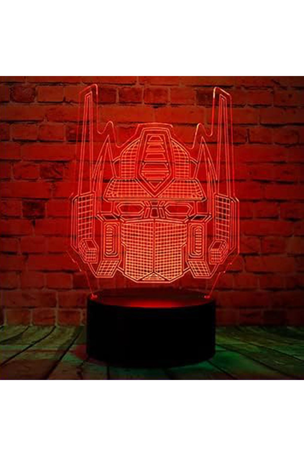 Hot Toys-3D LED Night Light Hottoys Cool Transformers Bumblebee Knight Table Lamp with Remote Control 16 C... 1