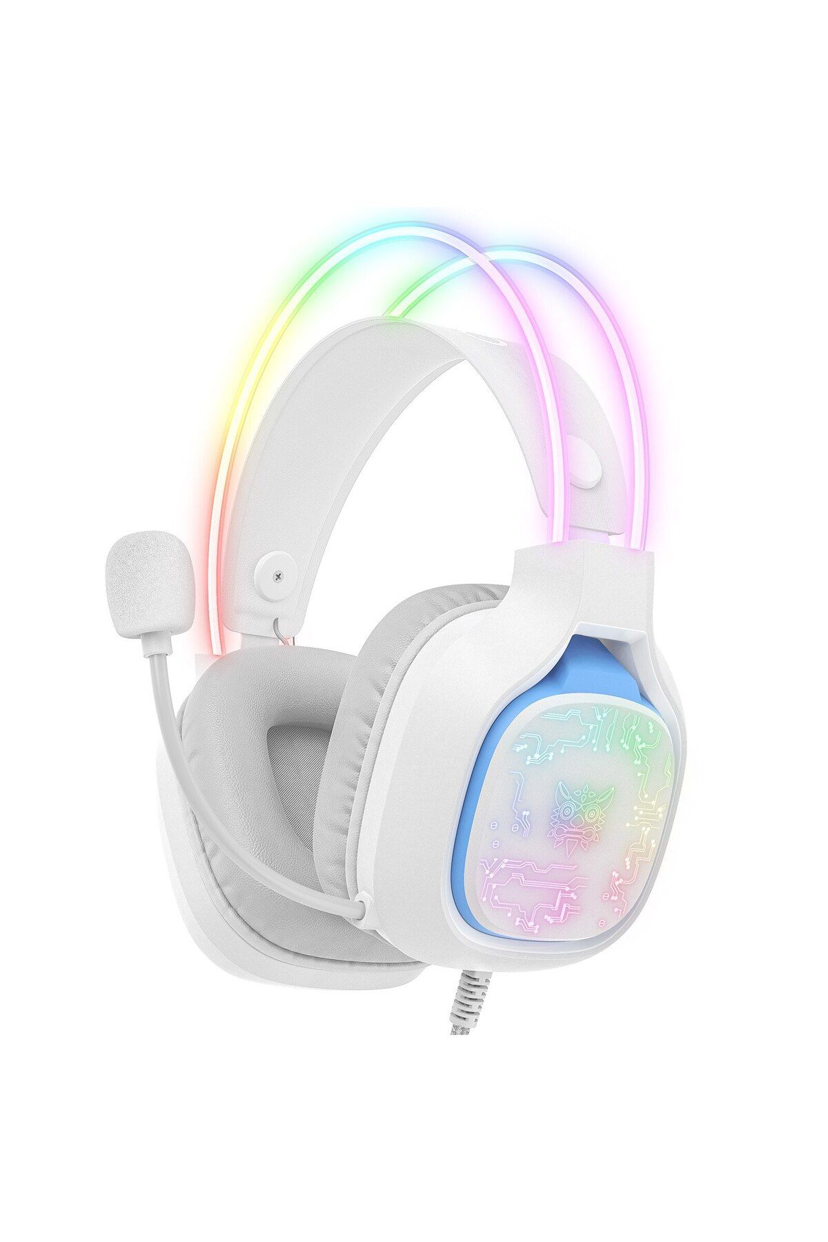 Choice-ONIKUMA X22 Gaming Headphones with RGB Dynamic Light Professional Wired Headset Noise Reduction M... 7
