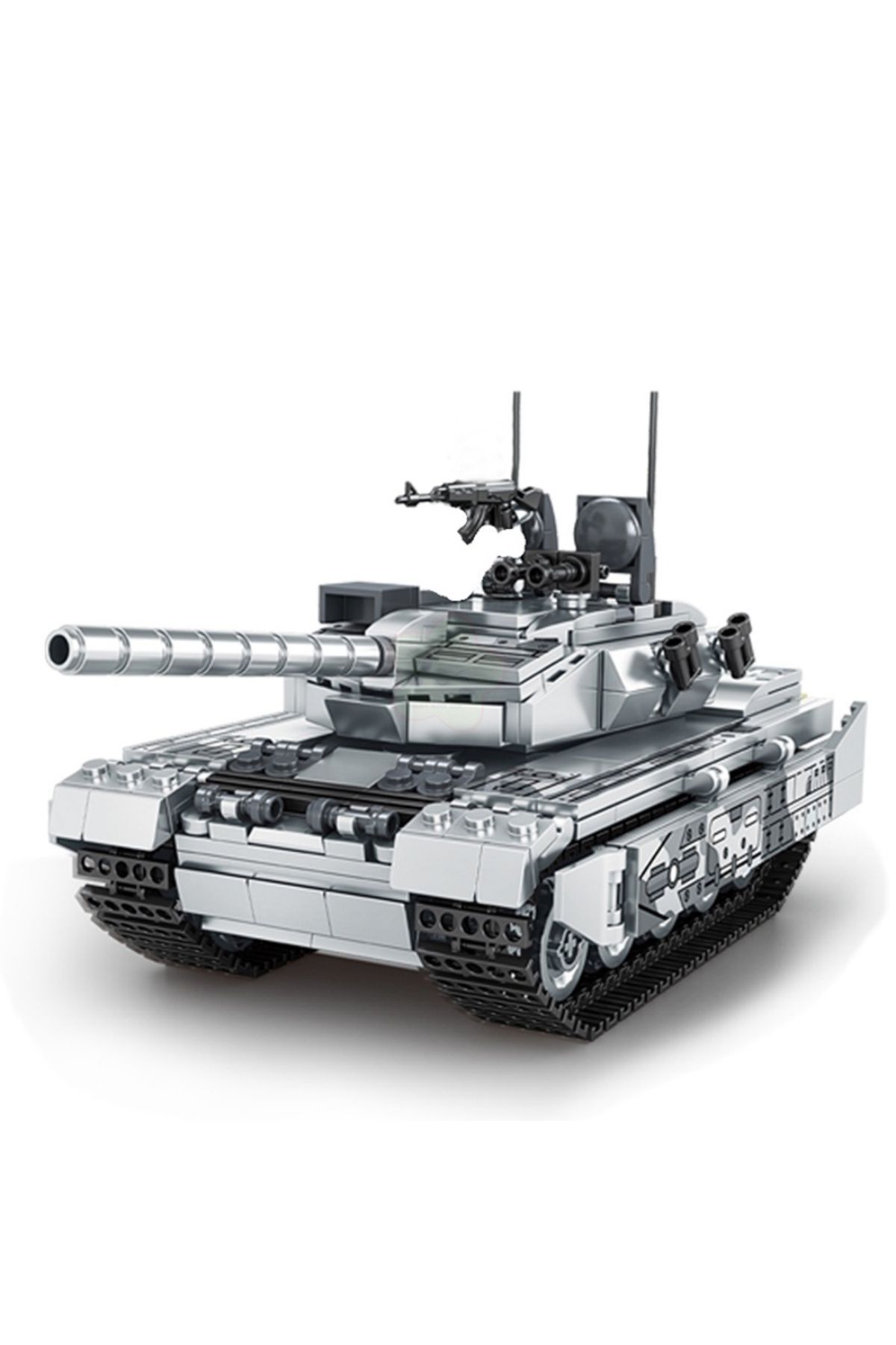 Choice-WW2 Military Tank Model Building Blocks Set - T-85 Type99 Main Battle Tanks Truck With Soldiers F... 7