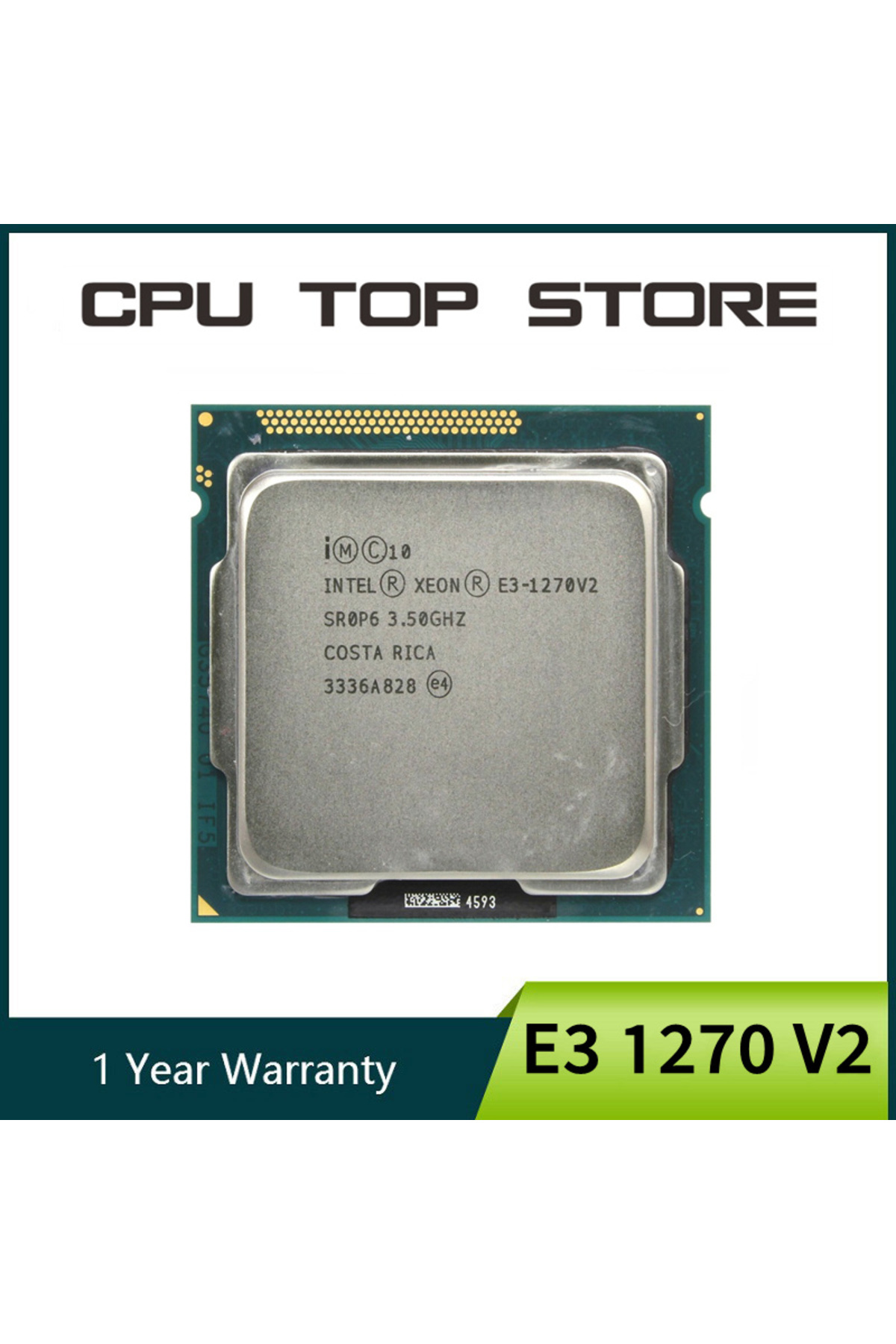 Intel-Intel Xeon E3 1270 V2 1270V2 3.5GHz Quad Core CPU Processor SR0P6 LGA 1155 1