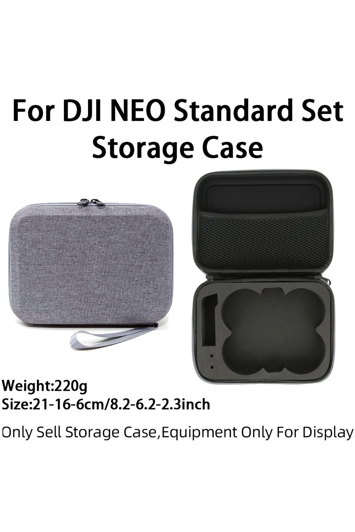ERIKOLE-Grey New For Dji Neo Carrying Case: Lightweight, Protective Handbag With Secure Compartments For Bat 1