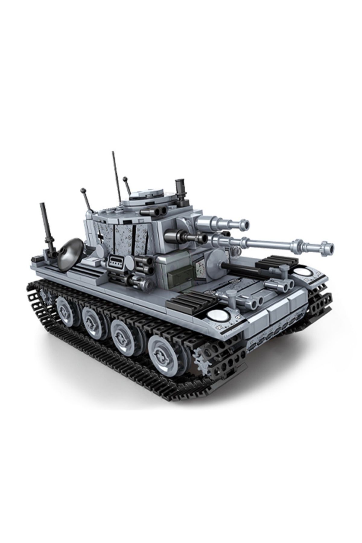 Choice-WW2 Military Tank Model Building Blocks Set - T-85 Type99 Main Battle Tanks Truck With Soldiers F... 3