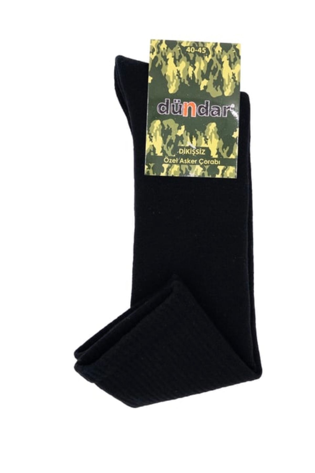 Dündar-Black Comfort Soldier Towel - Set of 6 1