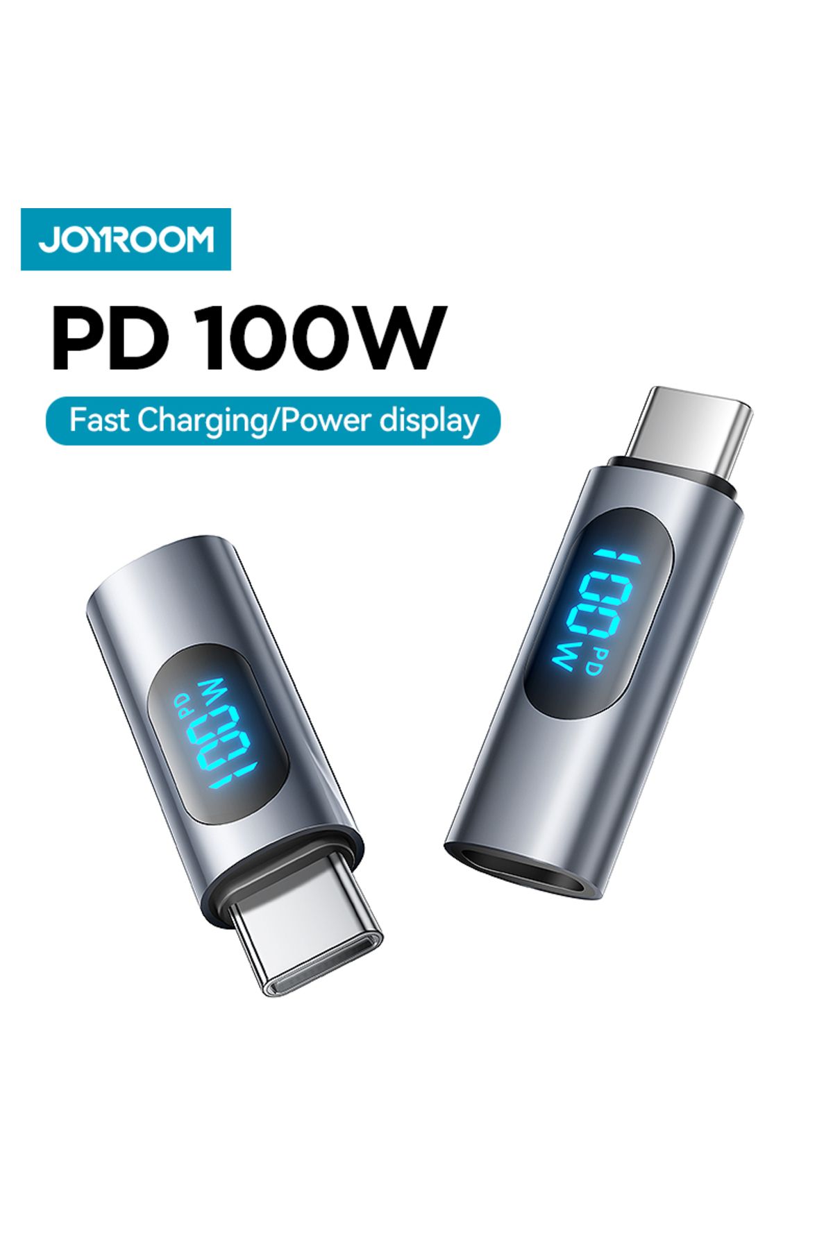 Choice-Joyroom 100W USB2.0 OTG Adapter Type C to USB C Fast Charging Data Transfer Display for iPhone 15... 2