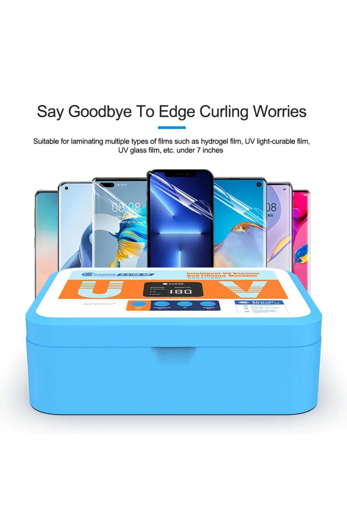 Choice-SUNSHINE S-918B SE Smart UV Curing Vacuum Laminating Machine Cellphone LCD Screen Protector Hydro... 5
