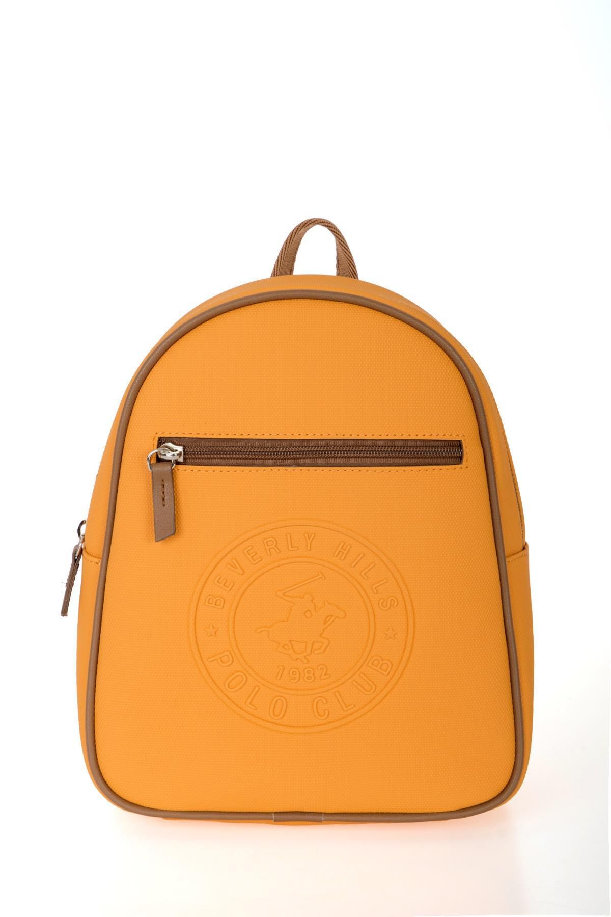 Beverly Hills Polo Club-Rucsac pentru femei Mustard 05BHPC8028 2