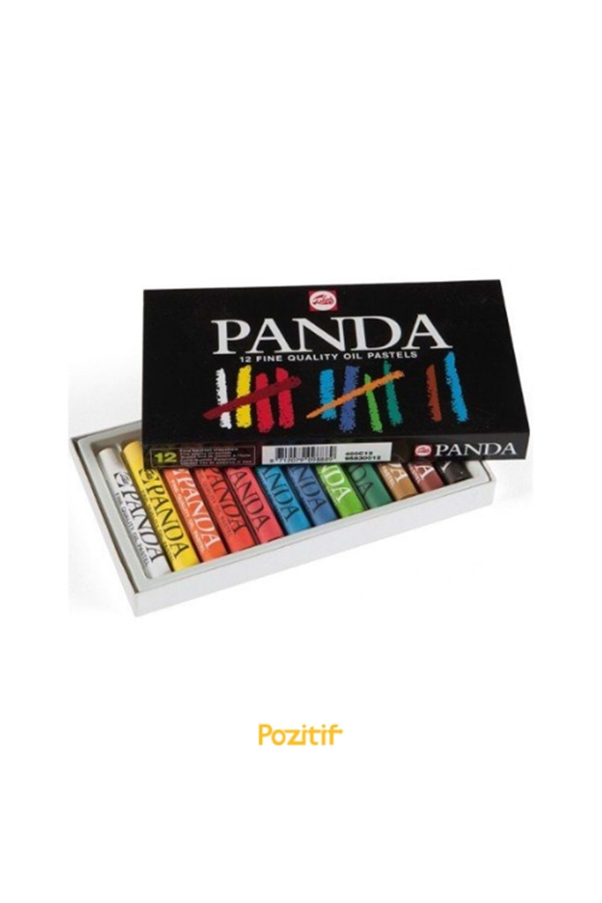 Talens Panda 12'li Yağlı Pastel Boya