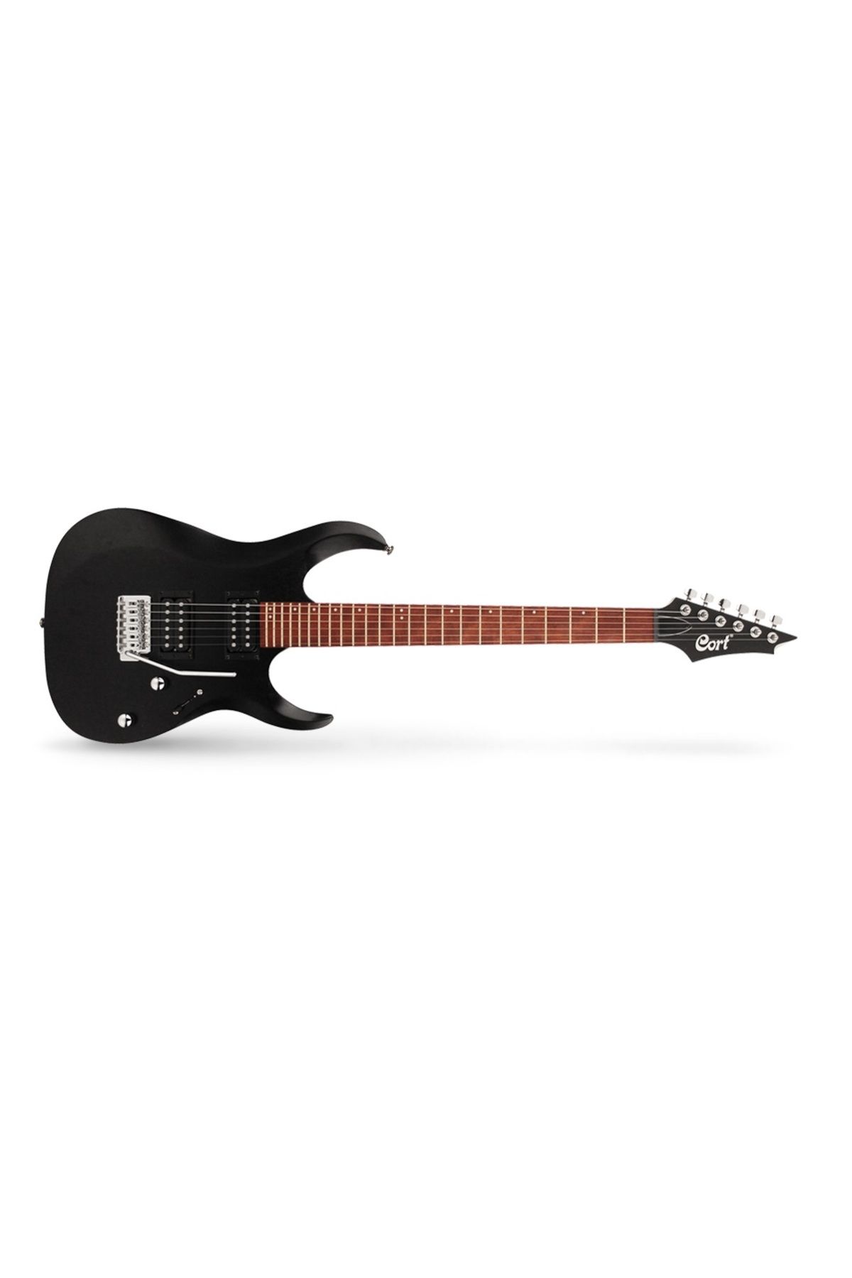 CORT Elektro Gitar , Open Pore Black , (H-H)