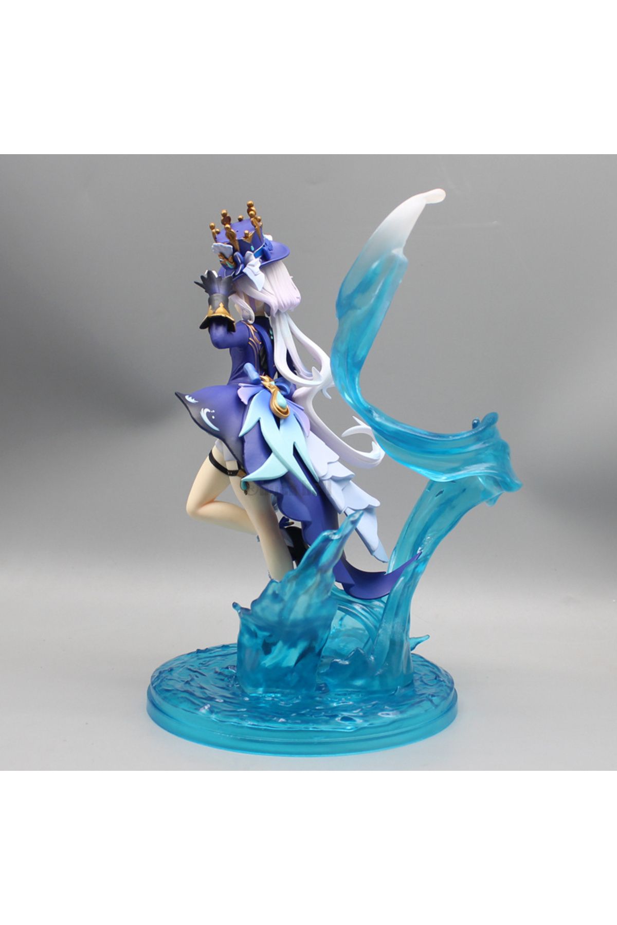 Choice-24cm Genshin Impact Anime Figure De Fontaine Figure Game Character Furina Statue Figurine Collect... 4