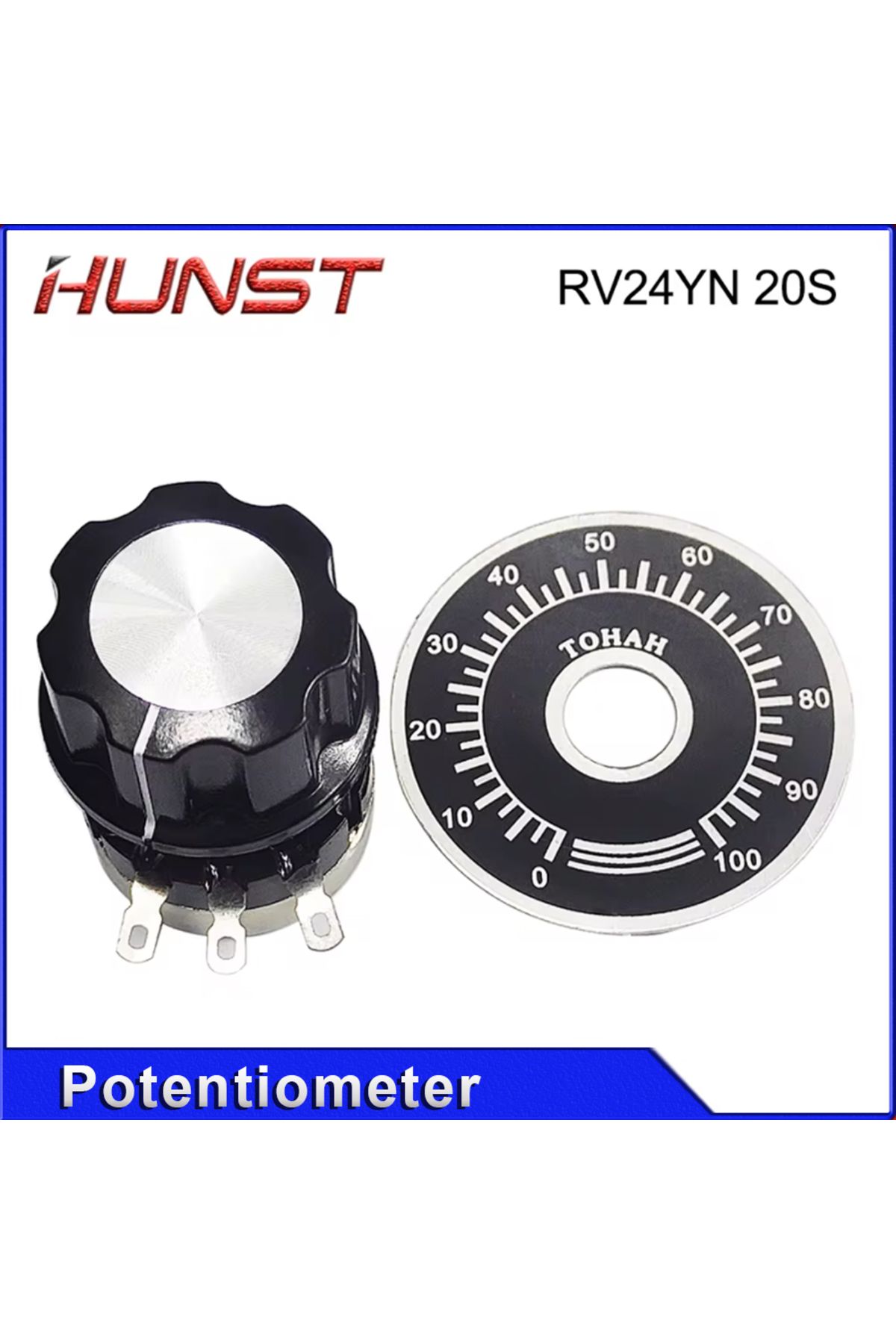 Choice-HUNST Current Adjustment Potentiometer Knob RV24YN 20S B502 168C Laser Cutting Engraving Machine ... 2