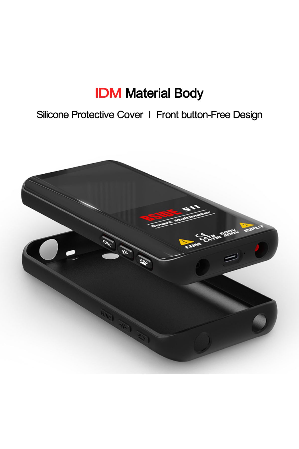 BSIDE-S10 Smart Digital Multimeter Profesional 9999 Multitester DC AC Voltage Capacitor Ohm Diode... 7