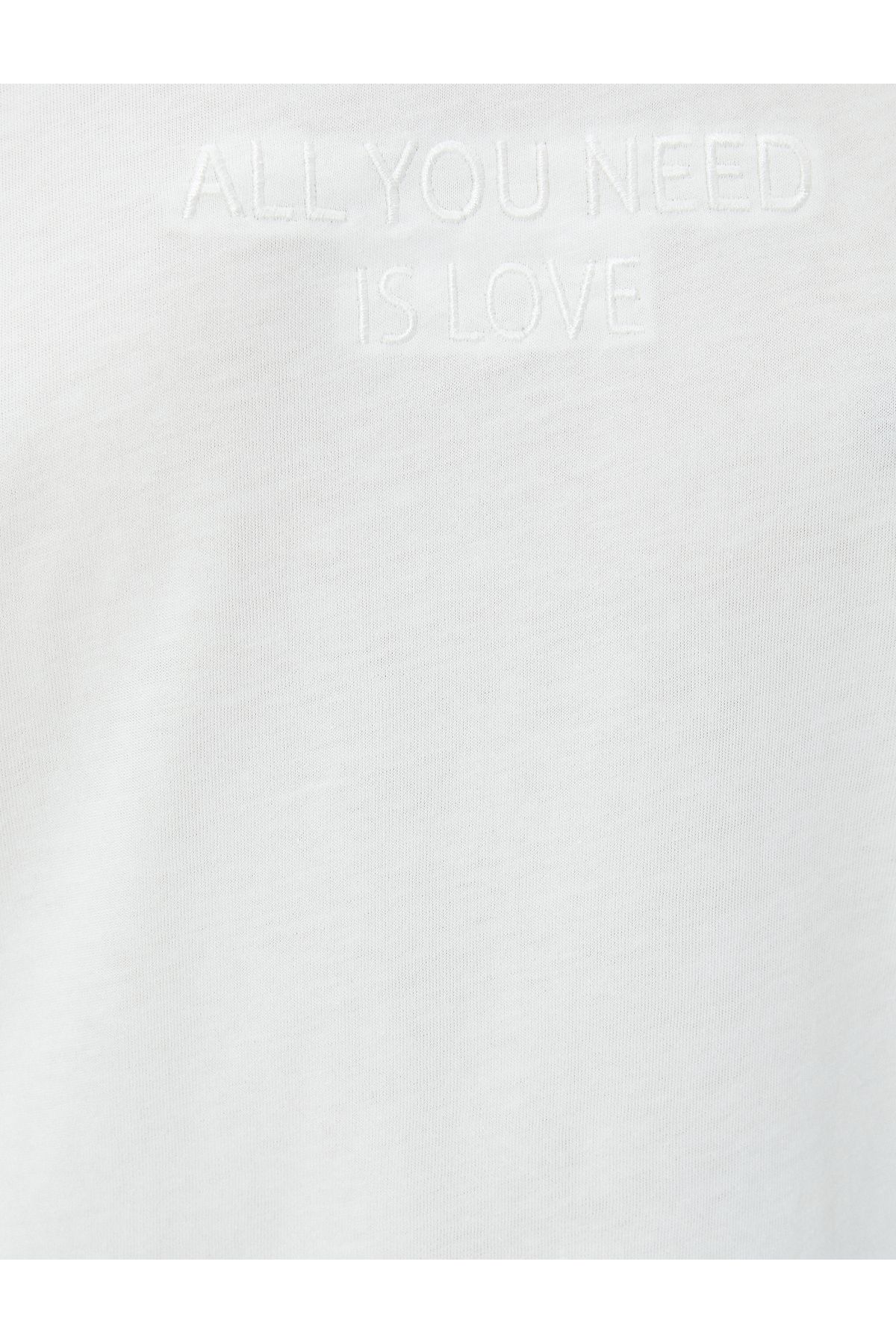 Koton-Crew Neck Printed Cotton Short Sleeve T-Shirt 6