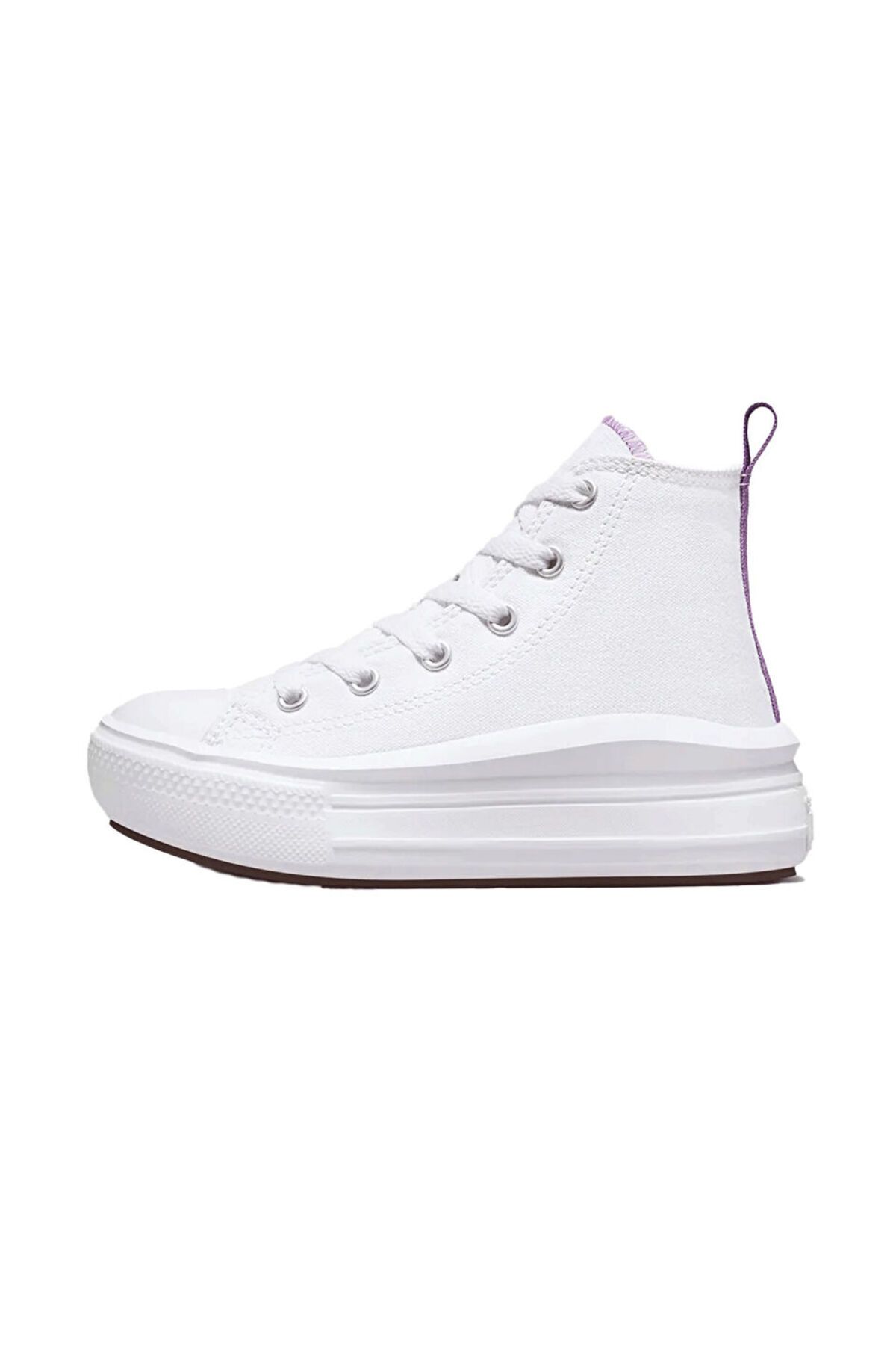 converse-Chuck Taylor All Star Kids Casual Shoes A03669C White 2