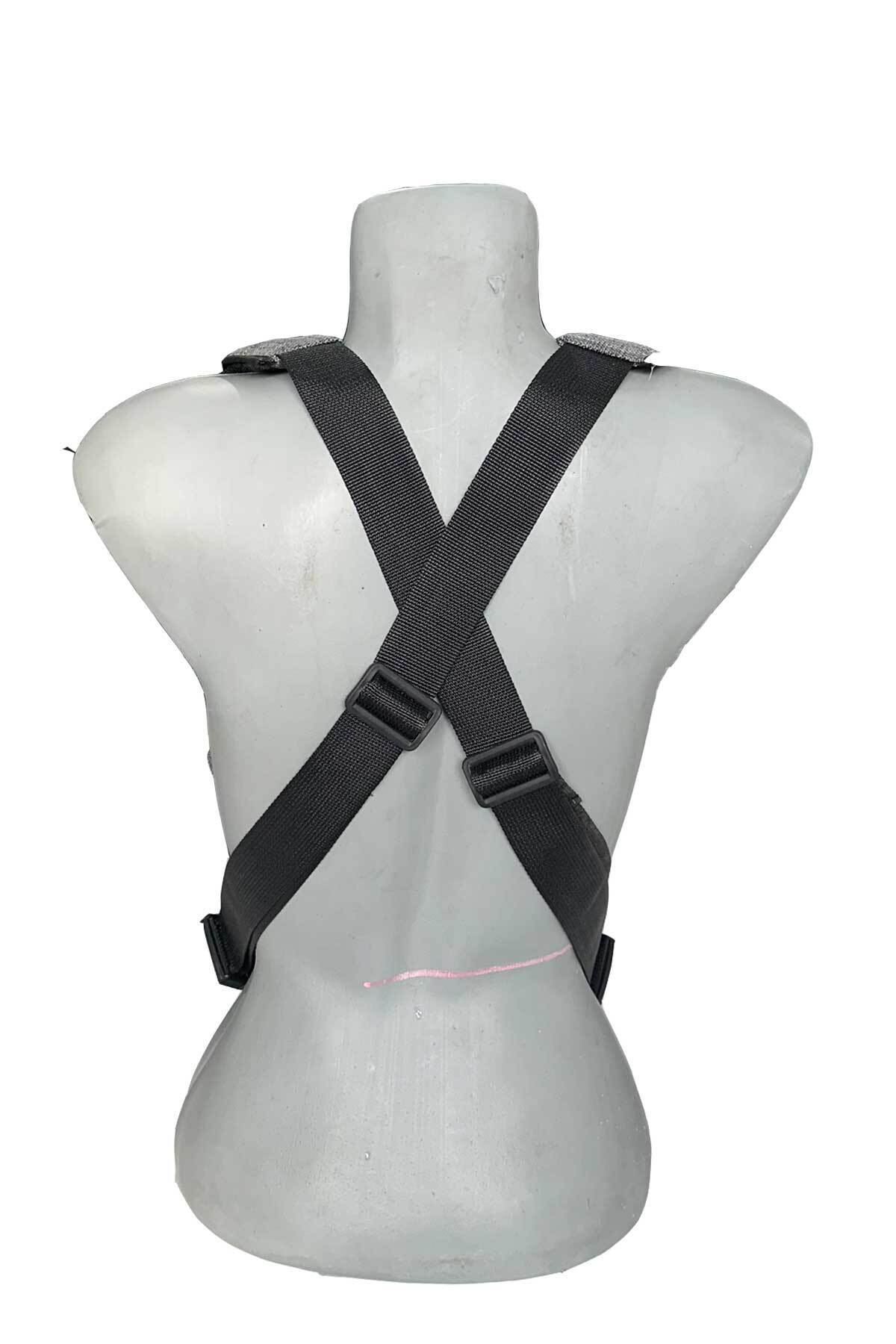 RevuBaby SOFT PLUS Kanguru GRİ Bebek Taşıma Çantası Ana Kucağı Anakucağı SLİNG fotoğrafı 2 (önizleme)