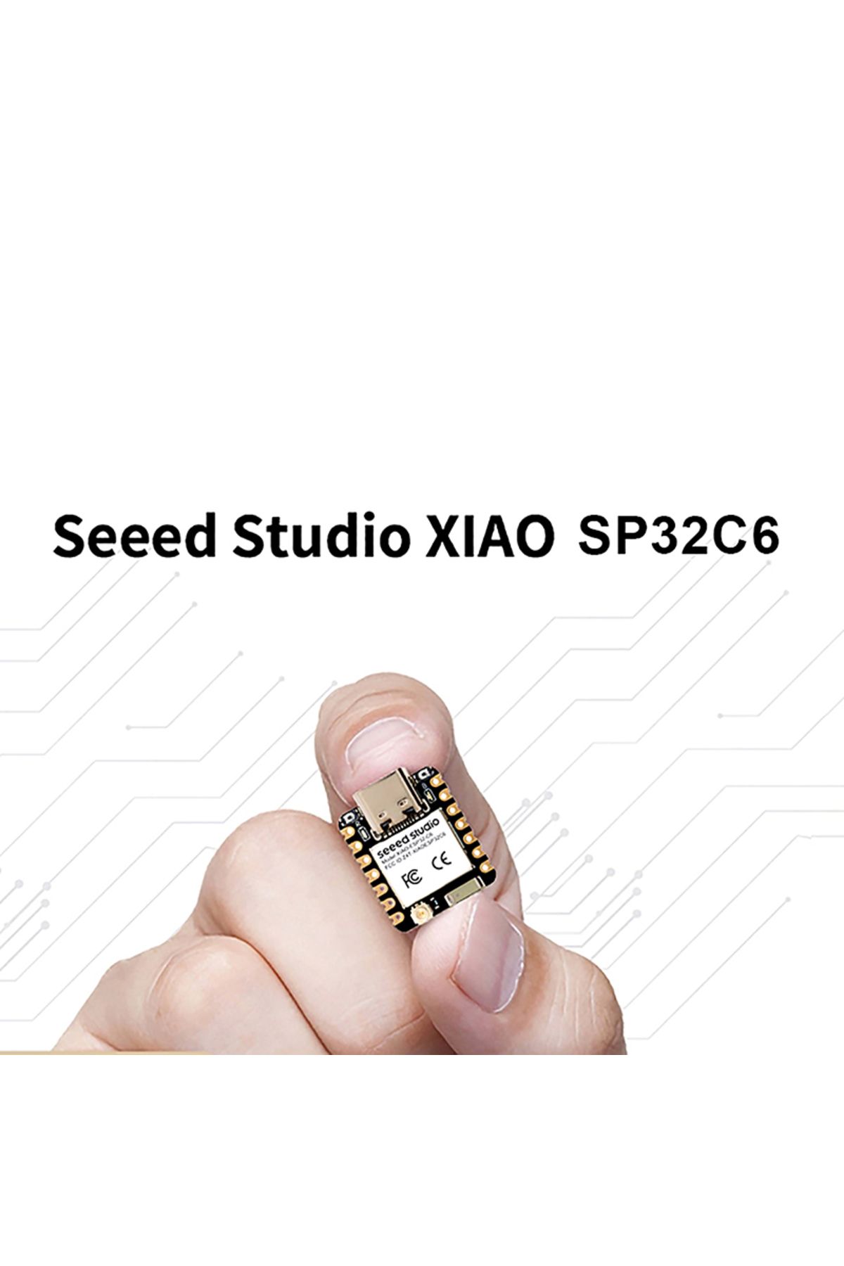 JETTING-1pc Seed Studio XIAO ESP32C6 WiFi 6+Bluetooth-compatible Ble 5 Support Zigbee Matter Development ... 6