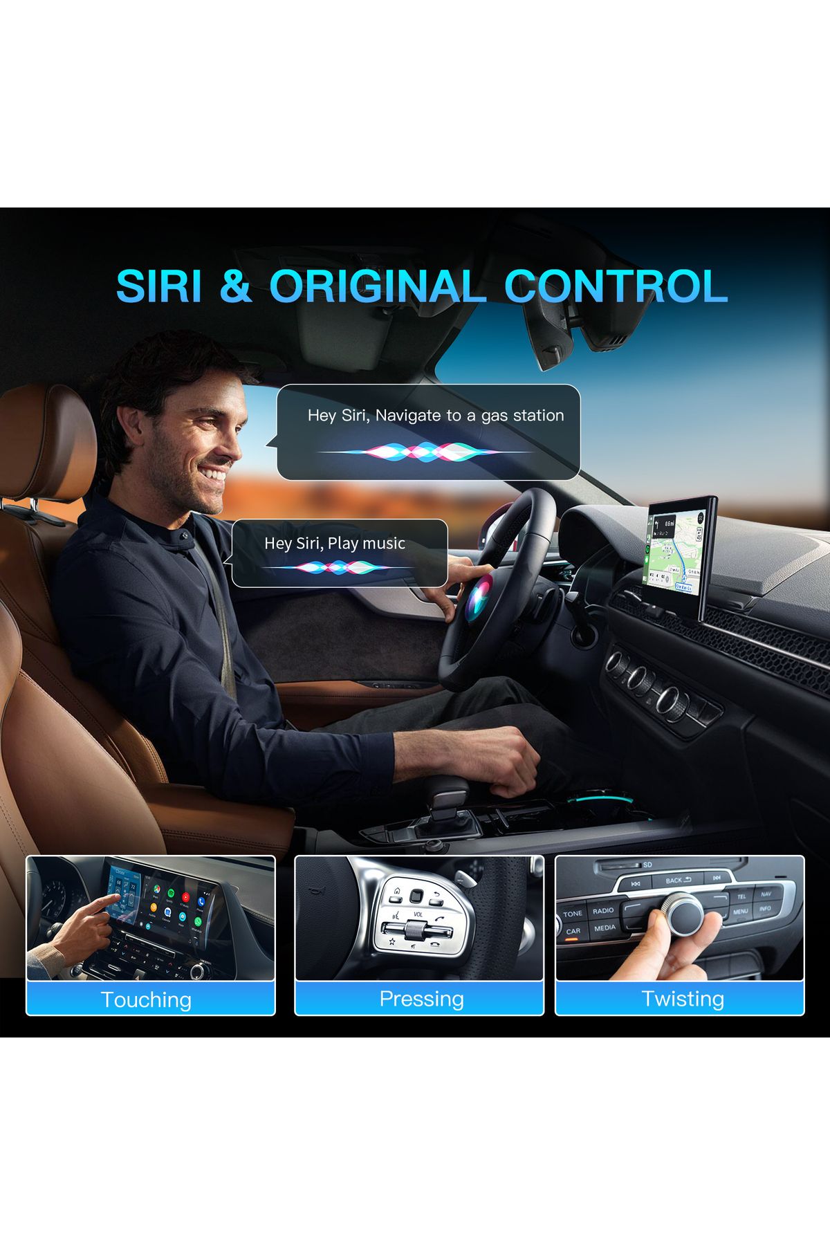 Choice-Carbit link Smartlink Phonelink Easy to connect wireless CarPlay Android Auto adapter Suitable fo... 5