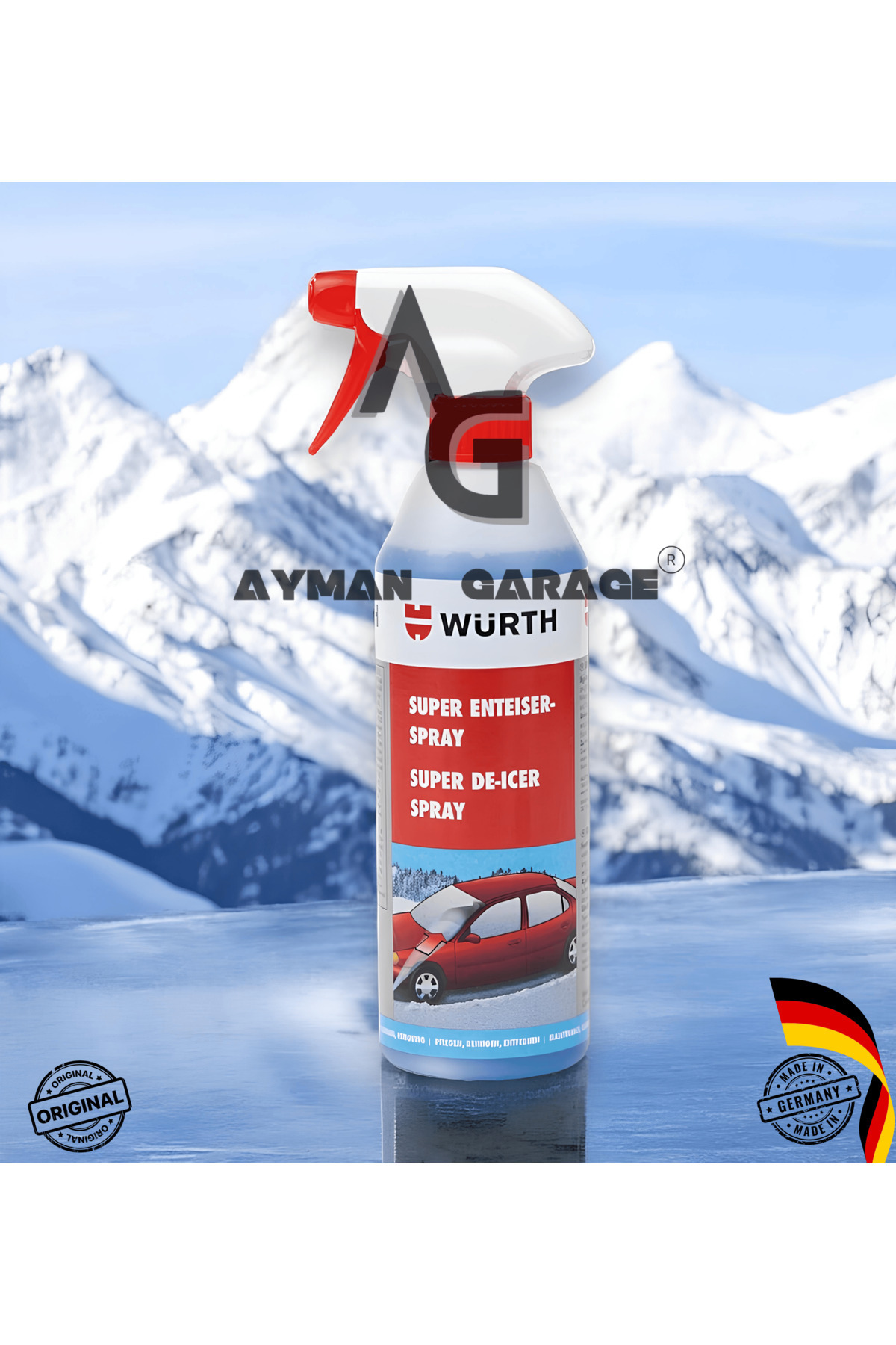 Würth Süper Buz Çözücü Sprey ORIJINAL 500 ML