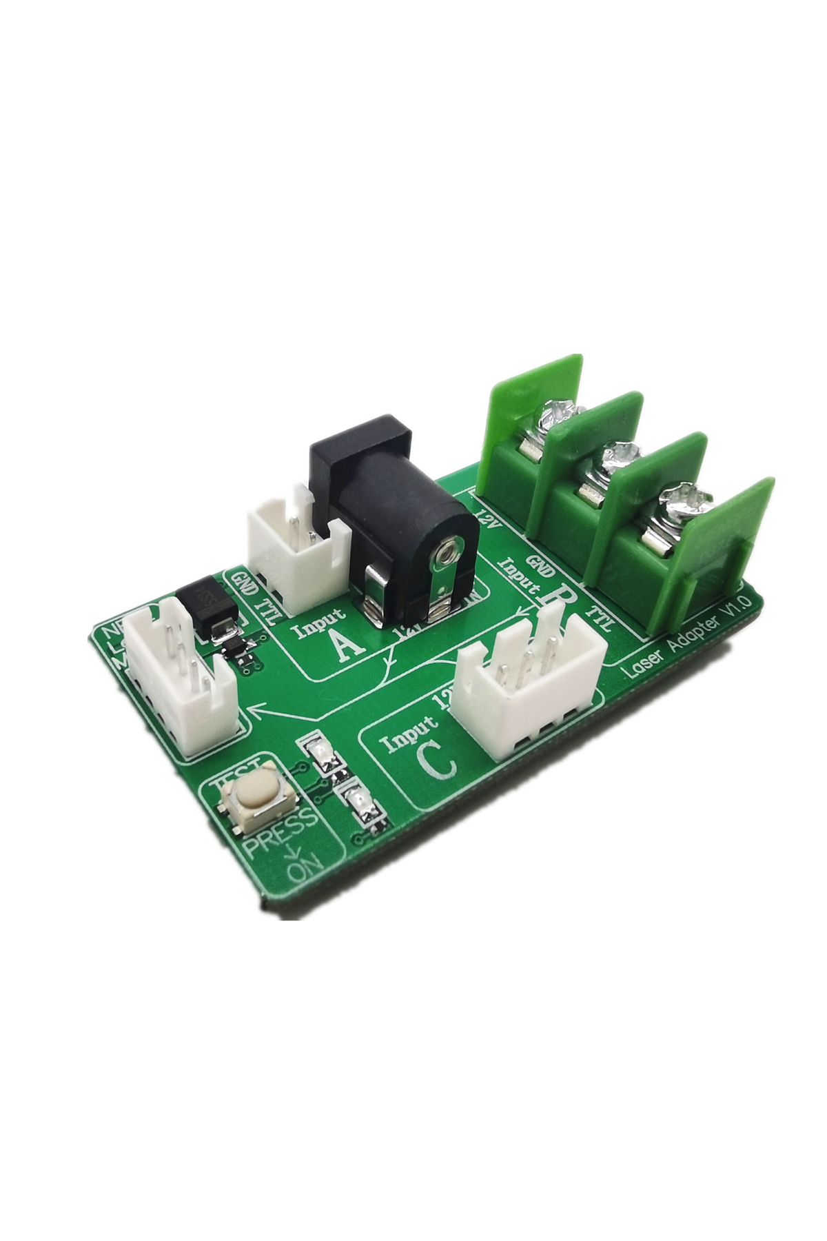 Choice-NEJE Laser Module Interface Adapter Board Connector for Laser Cutting Engraving Machine 2pin, 3pi... 3