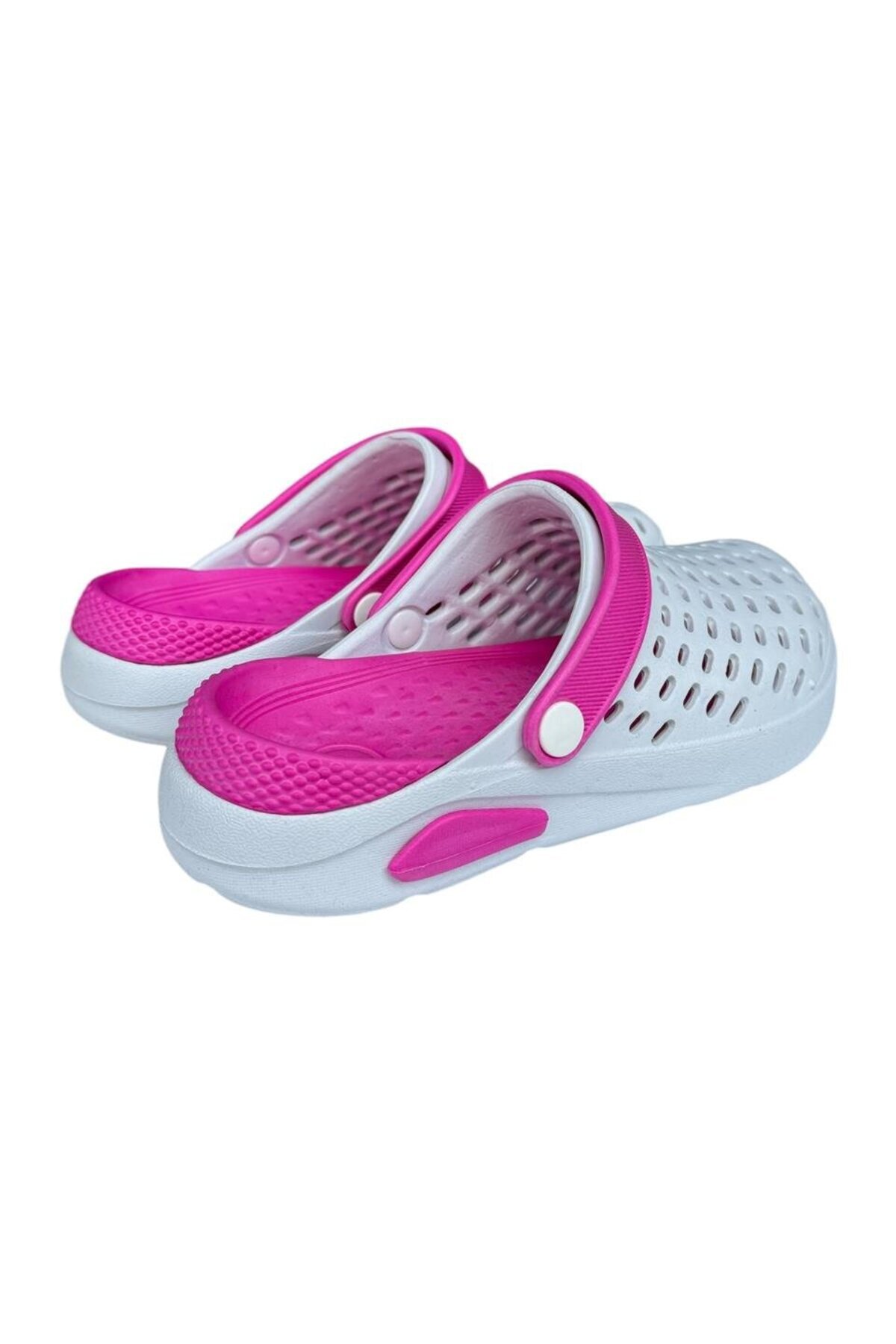 Liger-Παντόφλες Unisex Comfort Eva Sole ΛΕΥΚΕΣ - ΡΟΖ 7
