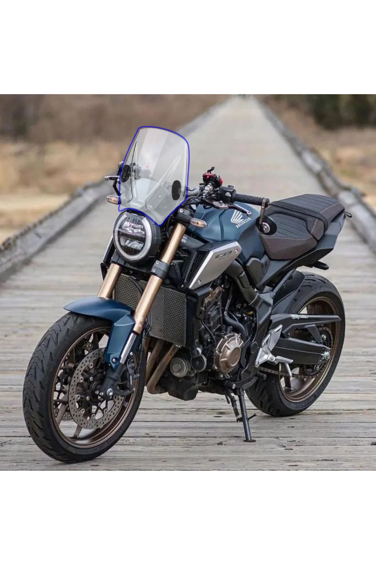 Choice-Universal Windshield Spoiler For XSR700 XSR900 For HONDA CB650R Kawasaki Dukadi For Street Bike M... 3