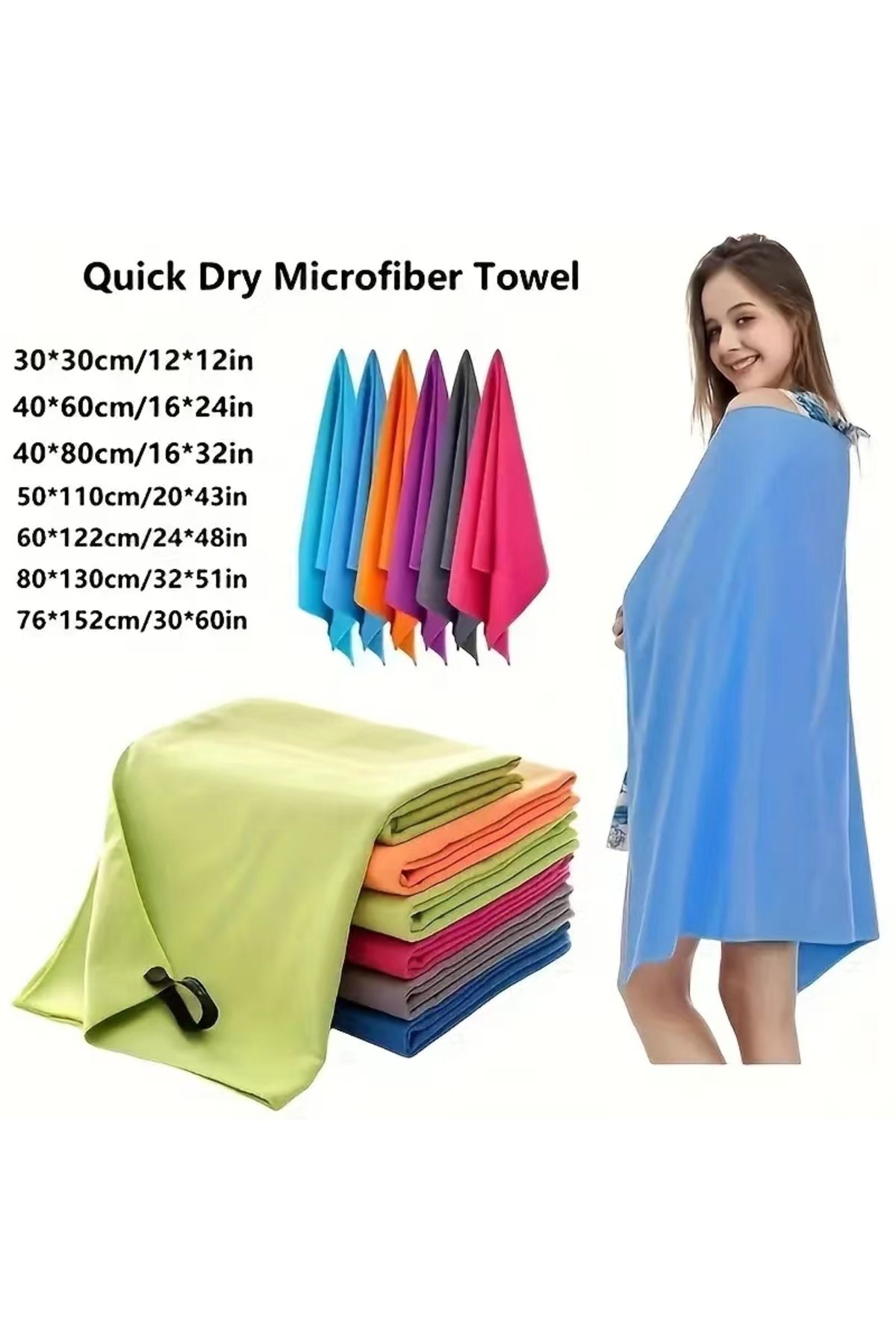 Choice-Microfiber sports quick-drying towel, easy to carry sweat-absorbing sports towel for outdoor, hik... 2