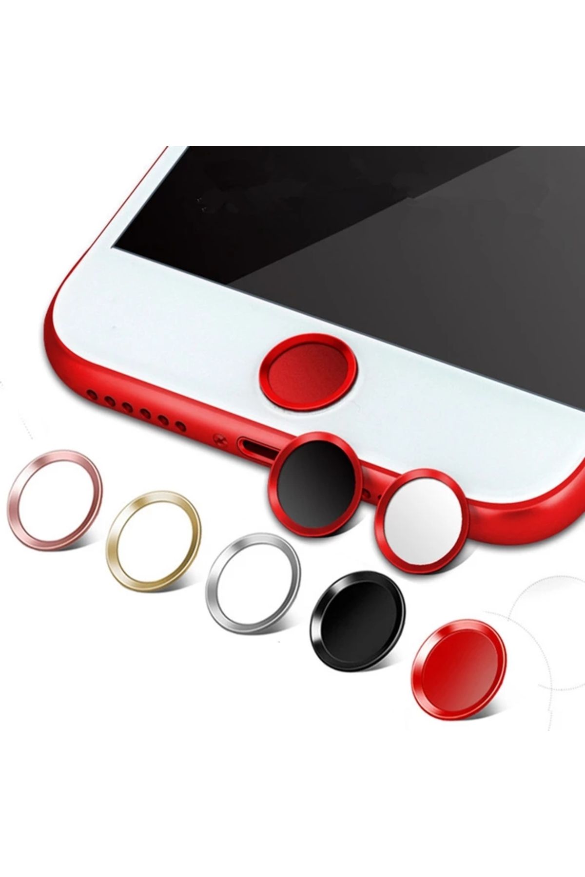 Choice-Home Button Sticker for IPhone 8 7 6 S Sensitive Home Key Cover Fingerprint Touch ID Key Anti Swe... 3