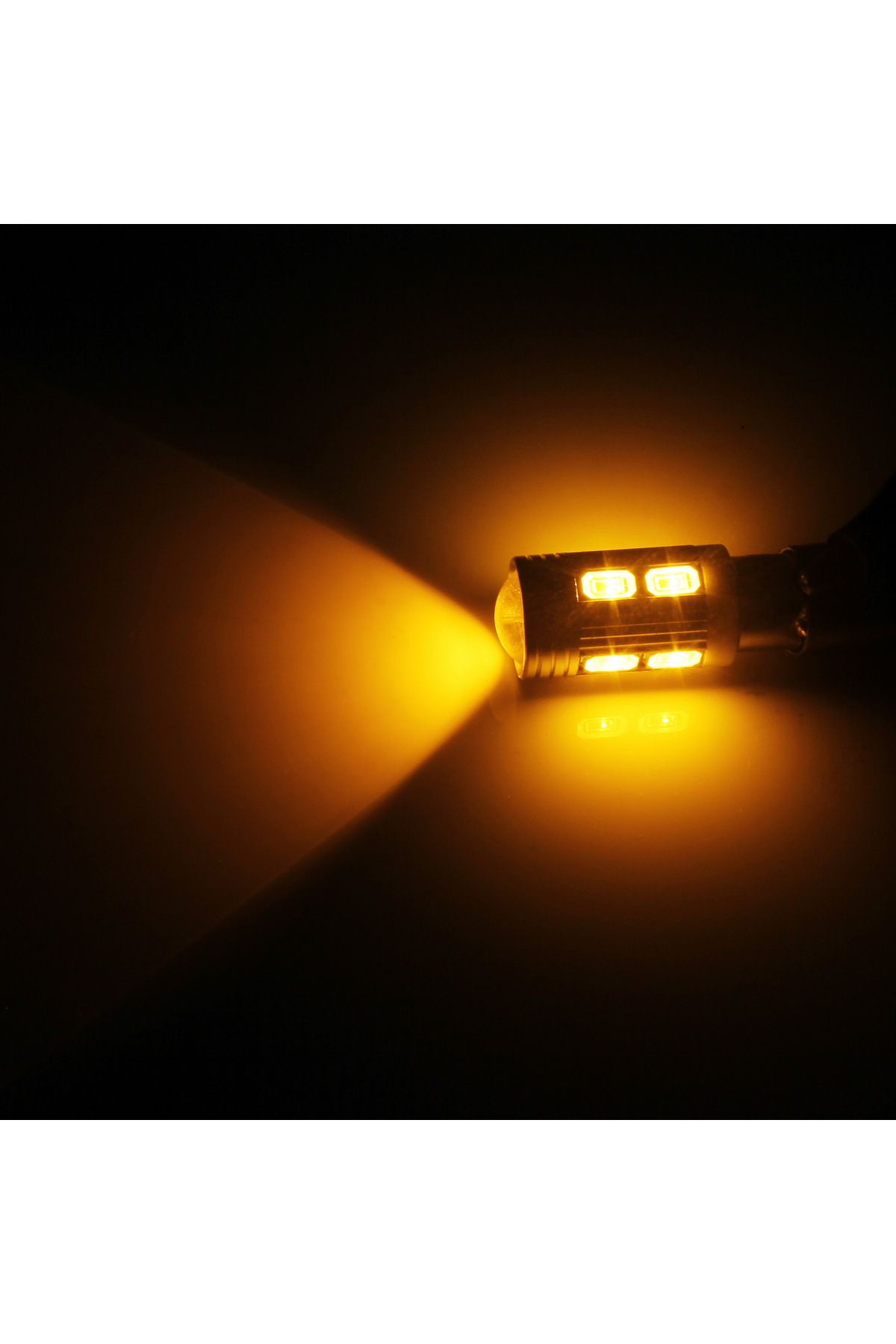 Choice-ANGRONG HY21W BAW9s 10 SMD 5630 LED Bulb Side Indicator Turn Signal Reverse Light Amber 4