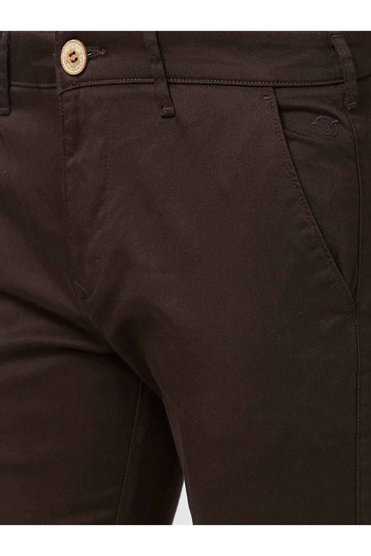 Lawmanpg3 By Styli-Solid Pocket Detail Pants 3