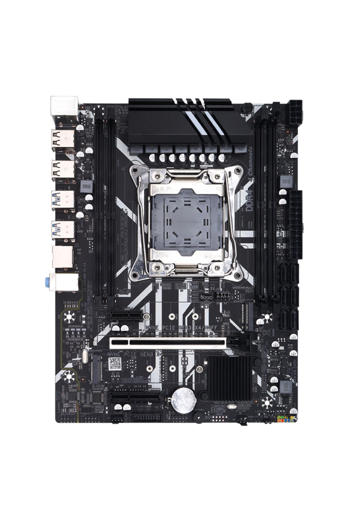 Choice-NEW X99 Gaming Micro ATX Motherboard DDR4 lga 2011-v3 PCIe 3.0 M.2 NVME NGFF 4 Channel DDR4, SATA... 2