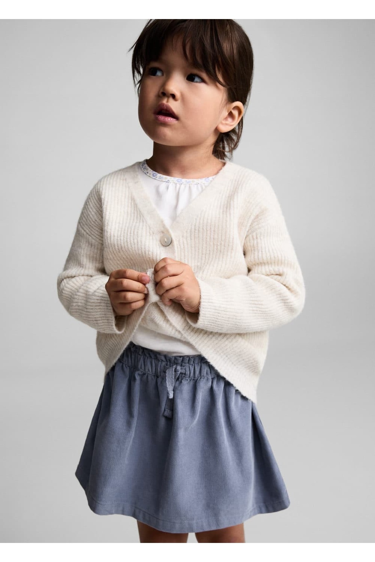 دامن -- آبی  دامن -- آبی