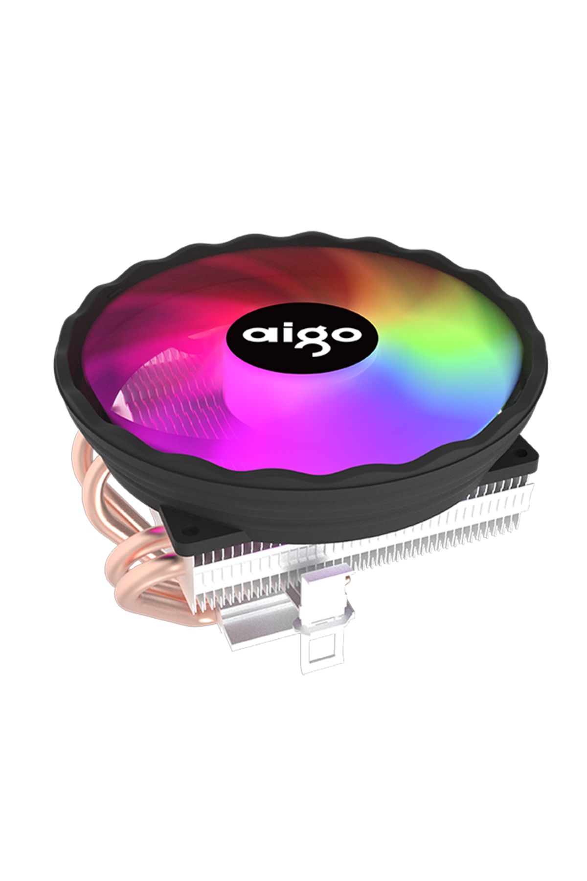 Choice-Aigo ICE400X 4 heat pipes cpu cooler Fan RGB 4pin PWM Computer Case Fan Silent Intel LGA 1700 120... 8