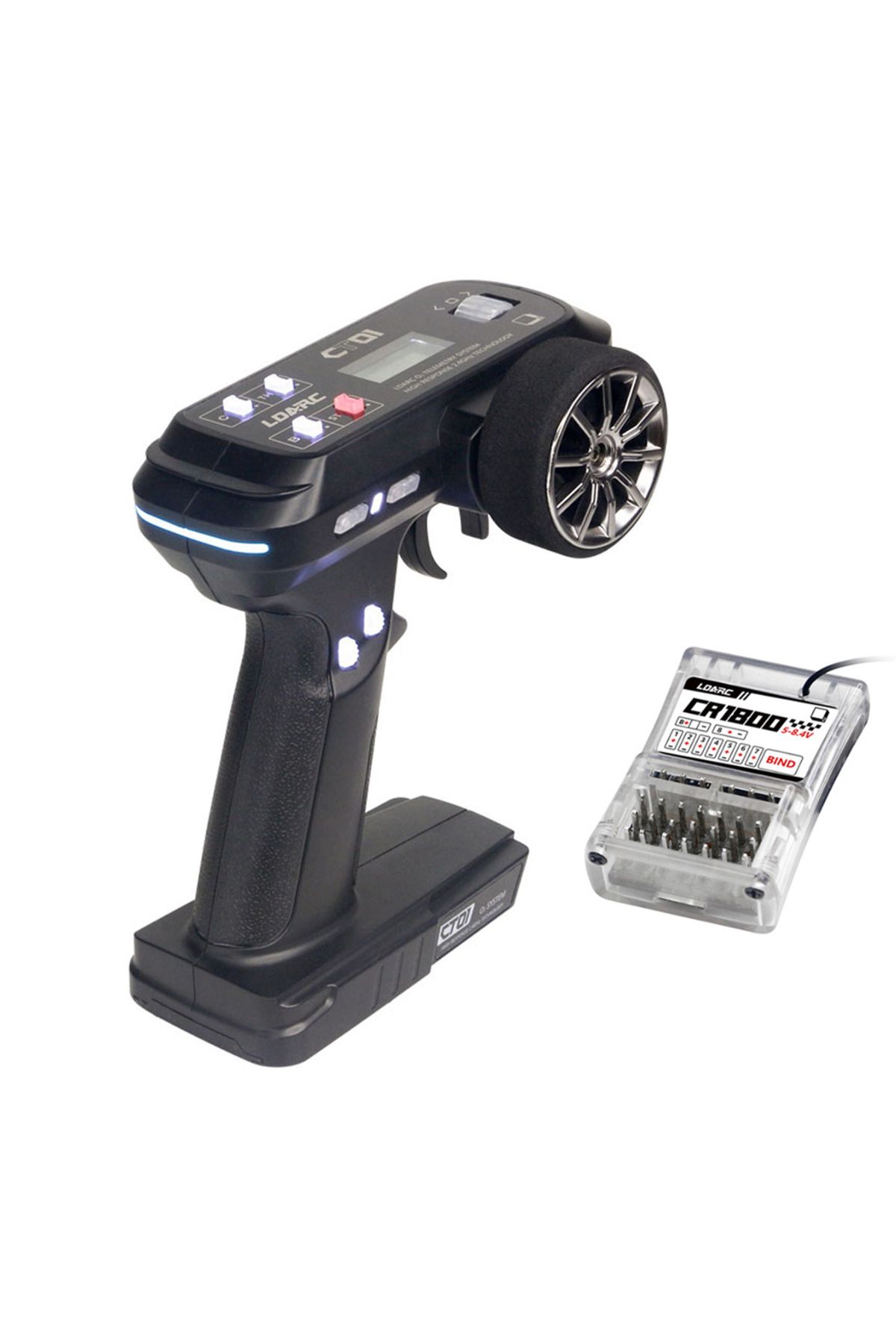 Choice-LDARC CT01 2.4GHz 8-Channel Professional Remote Controllor English and Chinese LCD Display for RC... 4