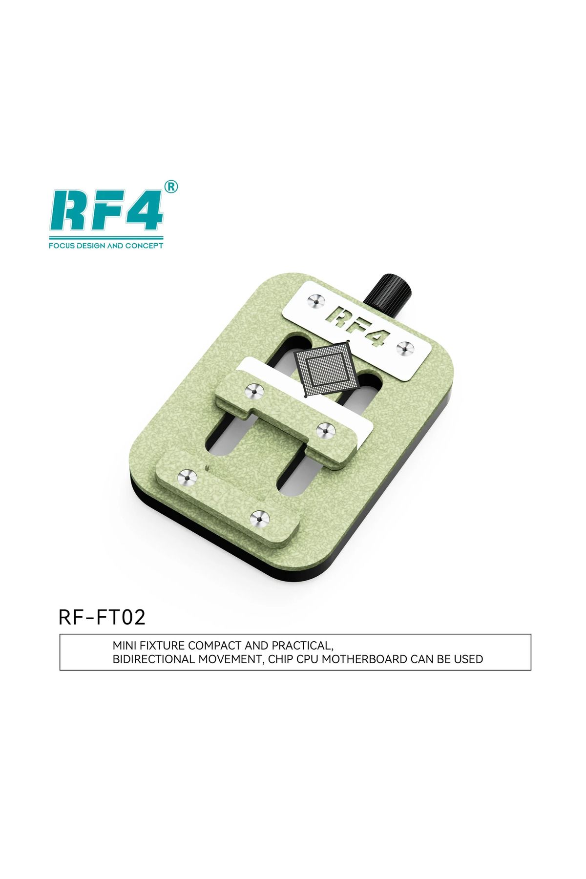 MECHANIC-RF4 RF-FT02 Universal PCB Chip Fixture Mini Precision Mainboard IC Chip Holder Adjustable Clamp I... 3