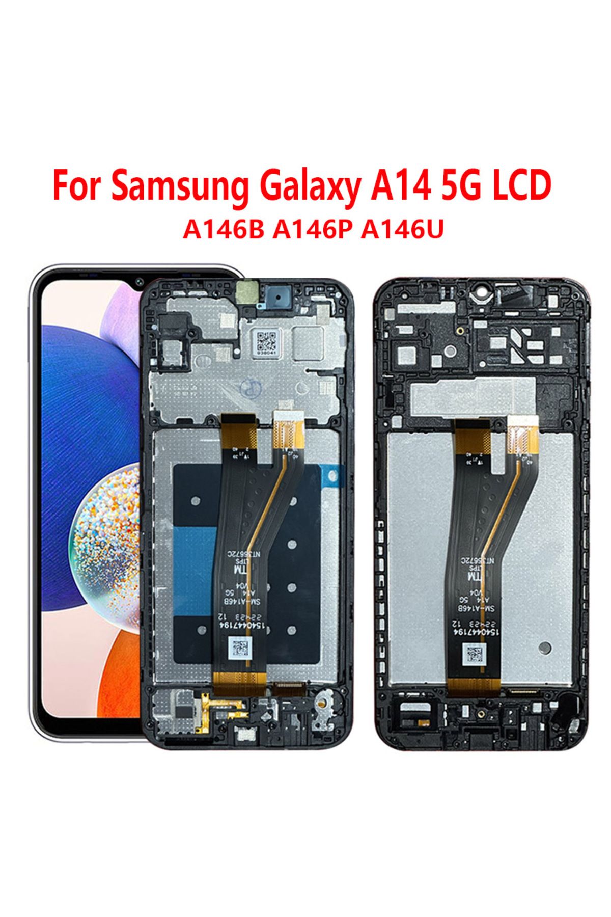 Choice-6.6” For Samsung Galaxy A14 5G LCD Display With Frame Touch Digitizer Assembly For Samsung A146B ... 2