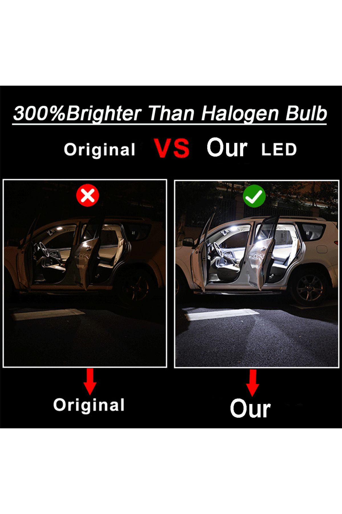 Choice-Car Interior LED Light For Nissan XTrail X Trail T32 T31 T30 2002 2010 2011 2012 2013 2014 2015 2... 4